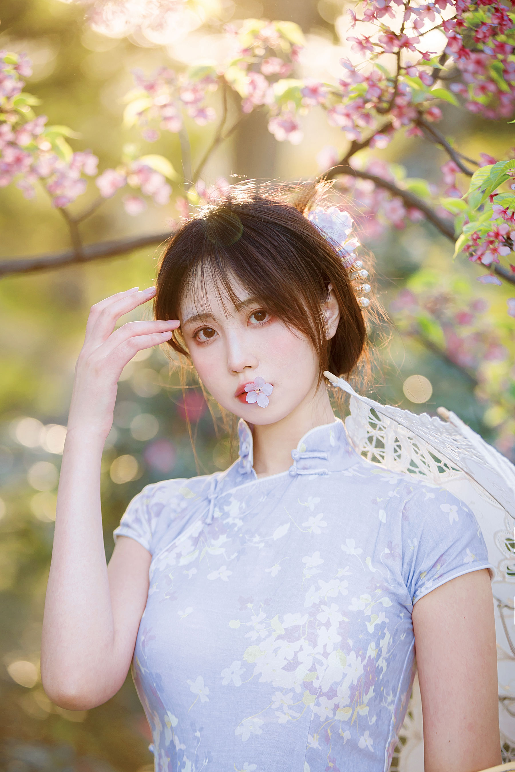 次元少女念雪ww – 旗袍 Cosplay-第16张