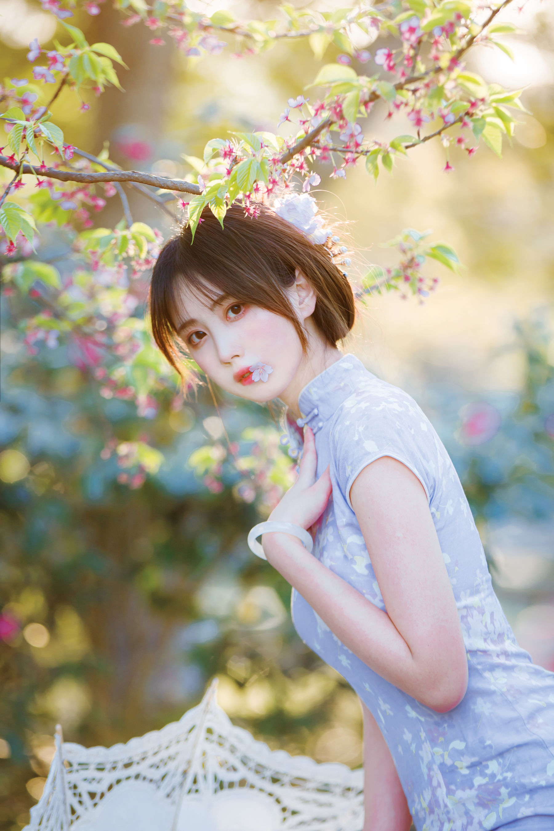 次元少女念雪ww – 旗袍 Cosplay-第38张