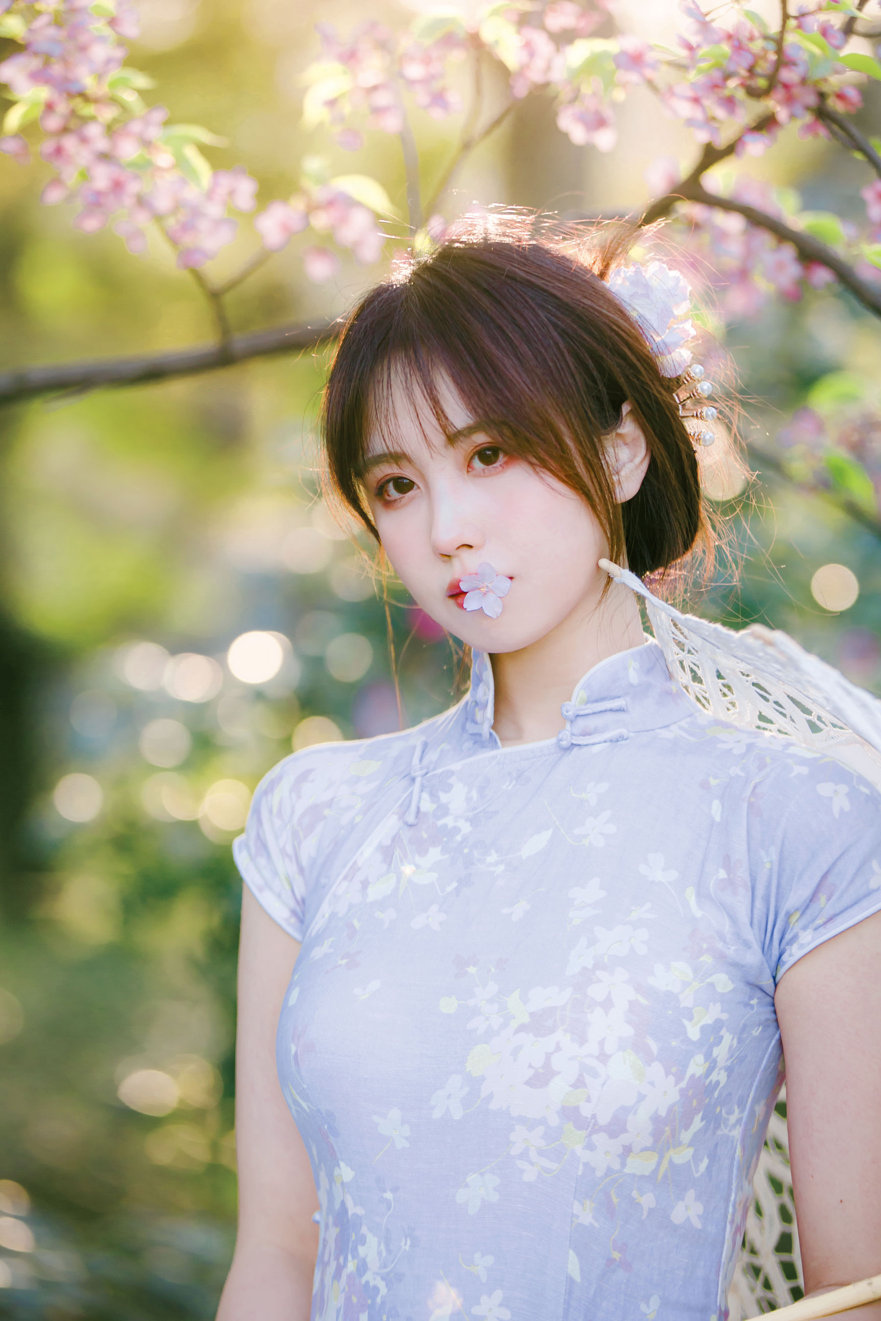 次元少女念雪ww – 旗袍 Cosplay-第13张