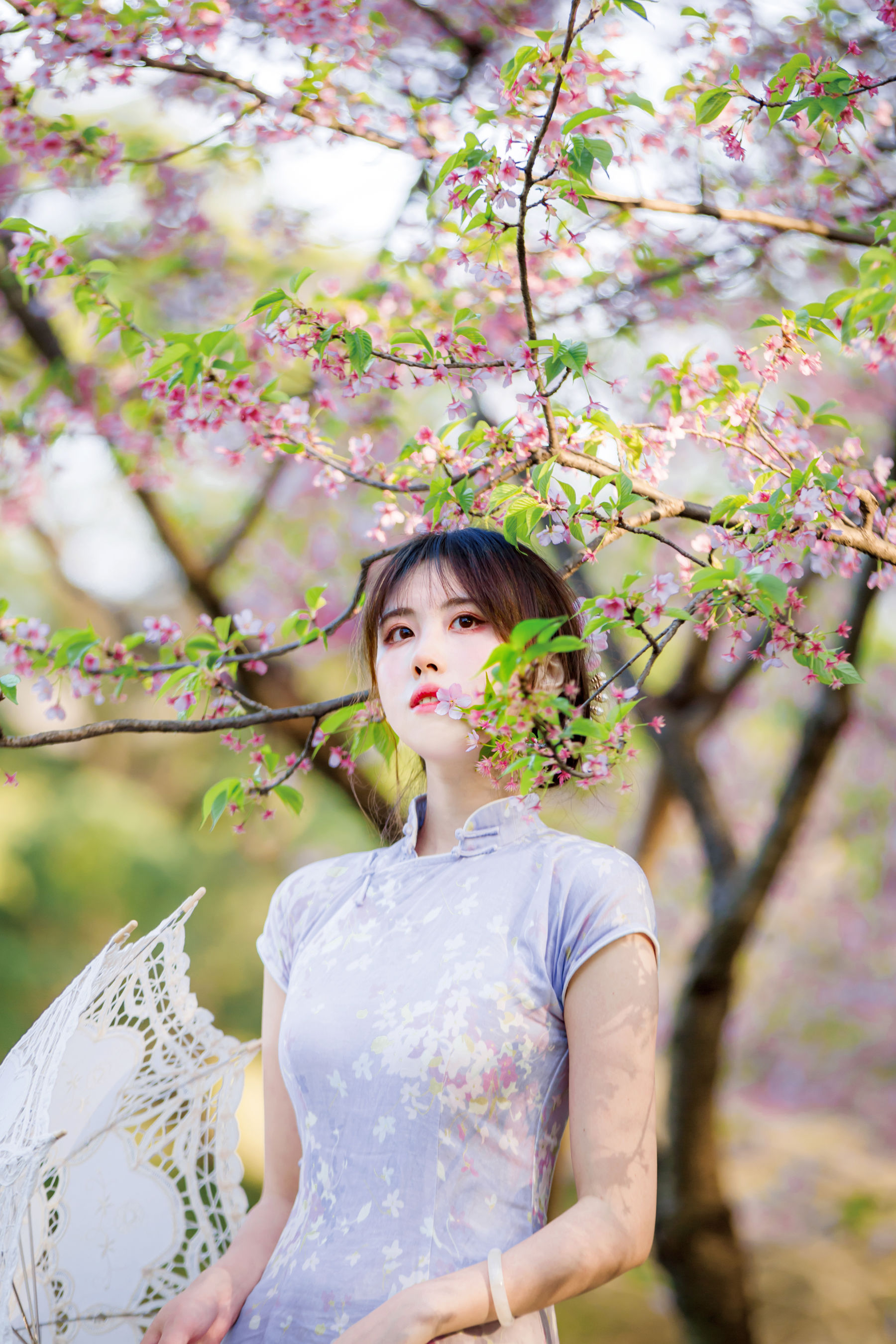 次元少女念雪ww – 旗袍 Cosplay-第11张