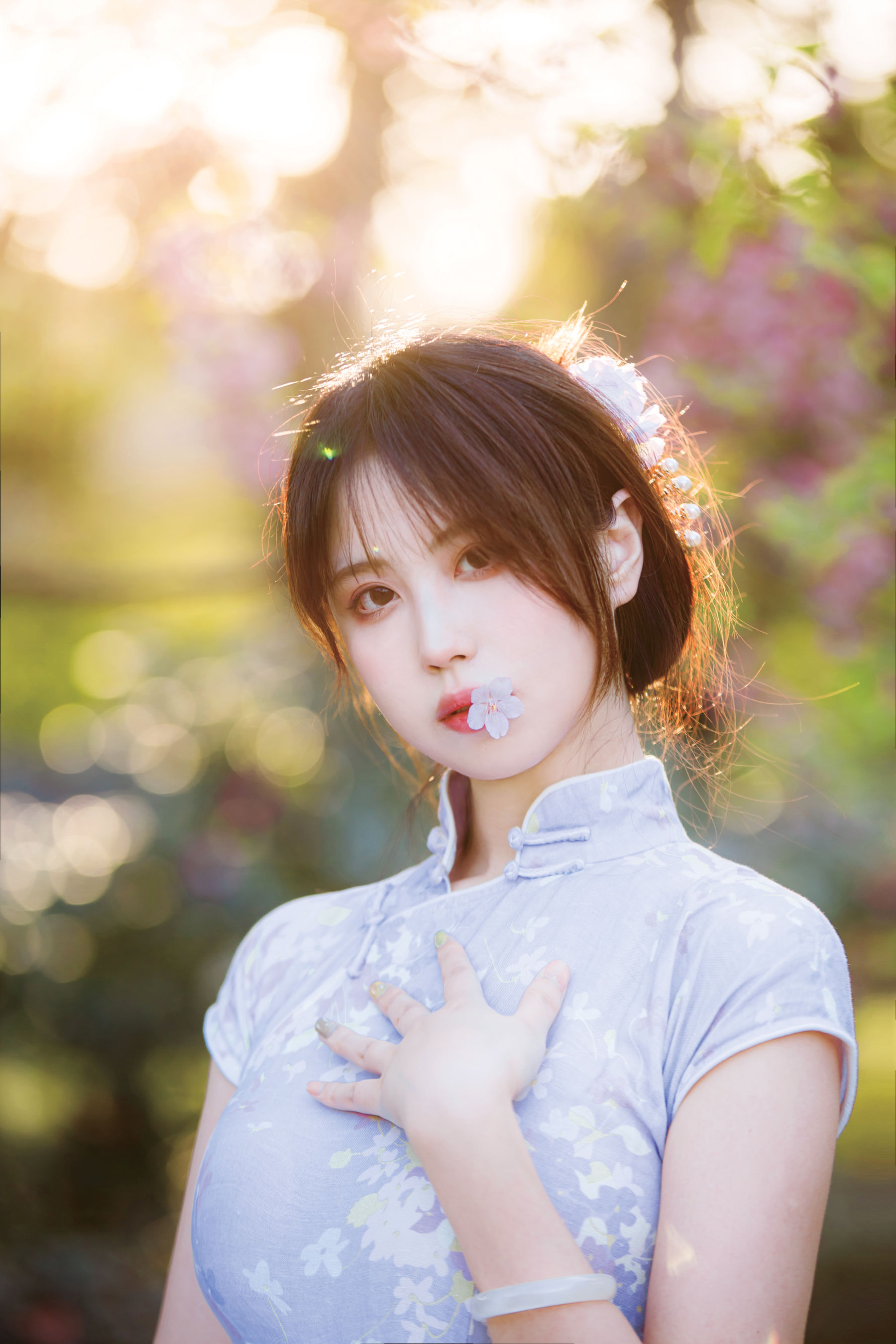 次元少女念雪ww – 旗袍 Cosplay-第17张