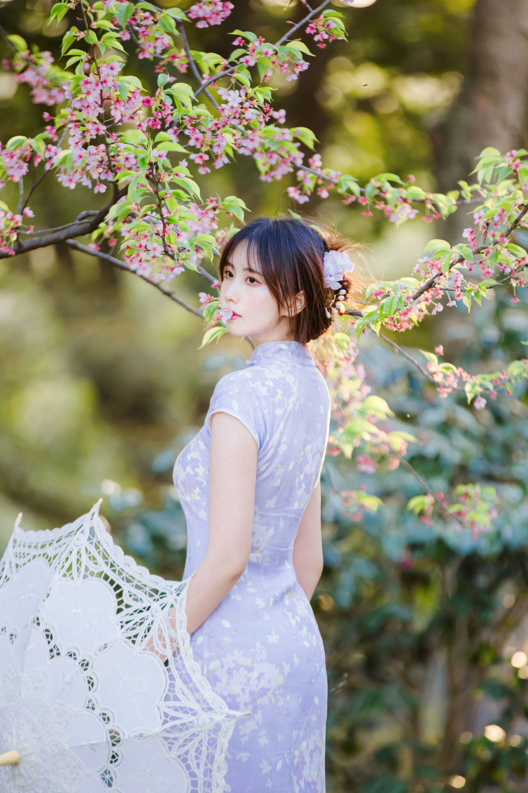 次元少女念雪ww – 旗袍 Cosplay-第28张