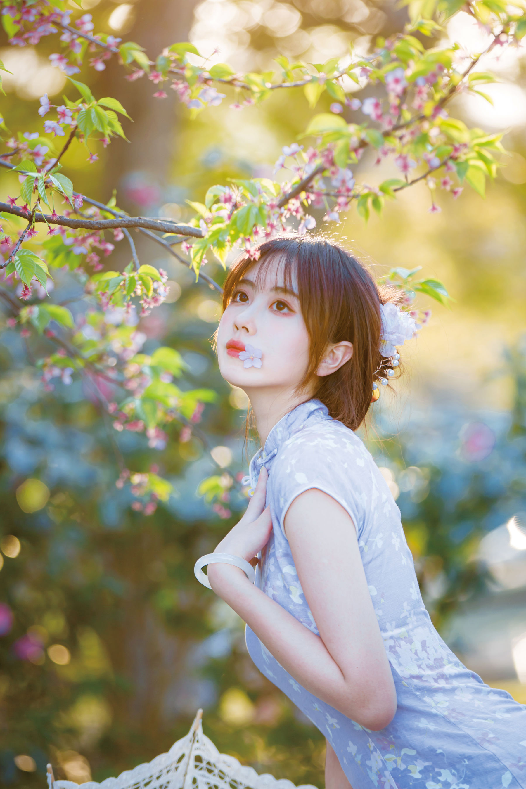 次元少女念雪ww – 旗袍 Cosplay-第37张