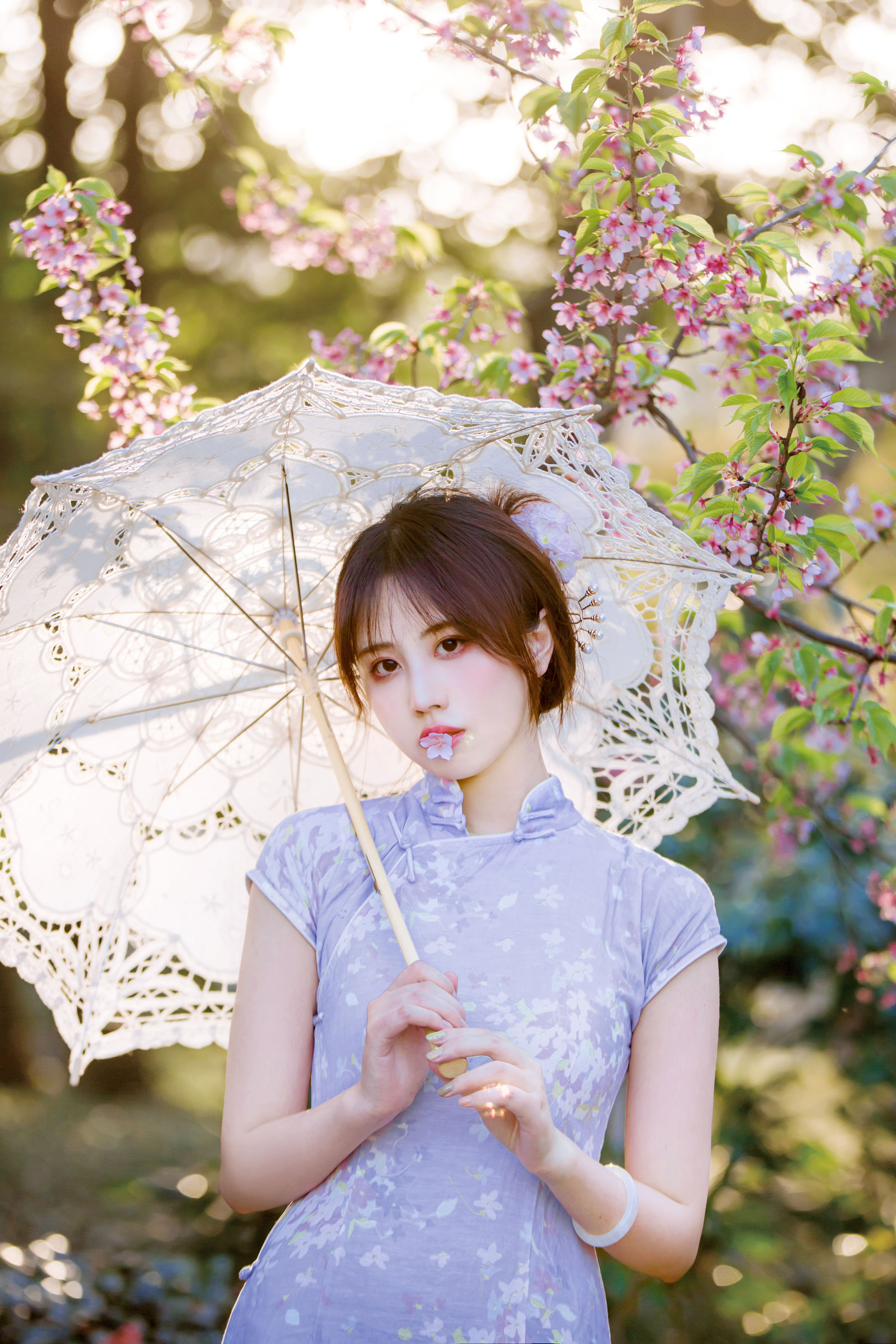 次元少女念雪ww – 旗袍 Cosplay-第35张