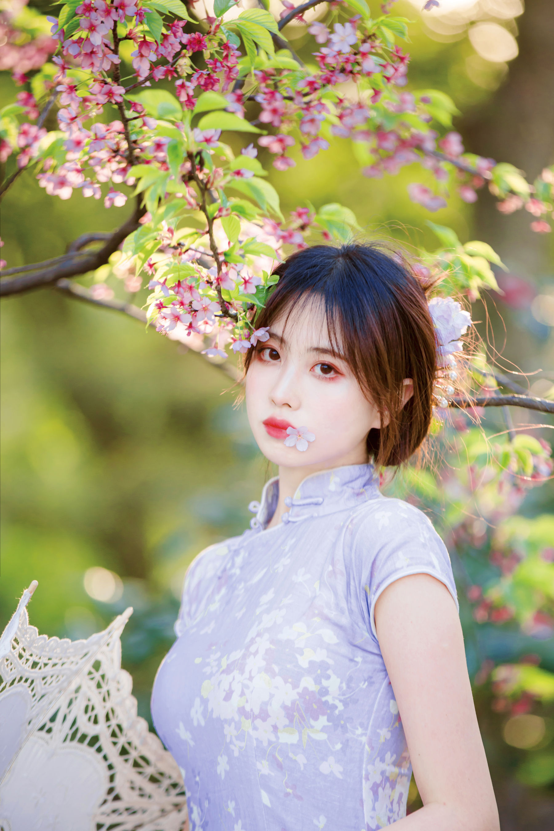 次元少女念雪ww – 旗袍 Cosplay-第7张