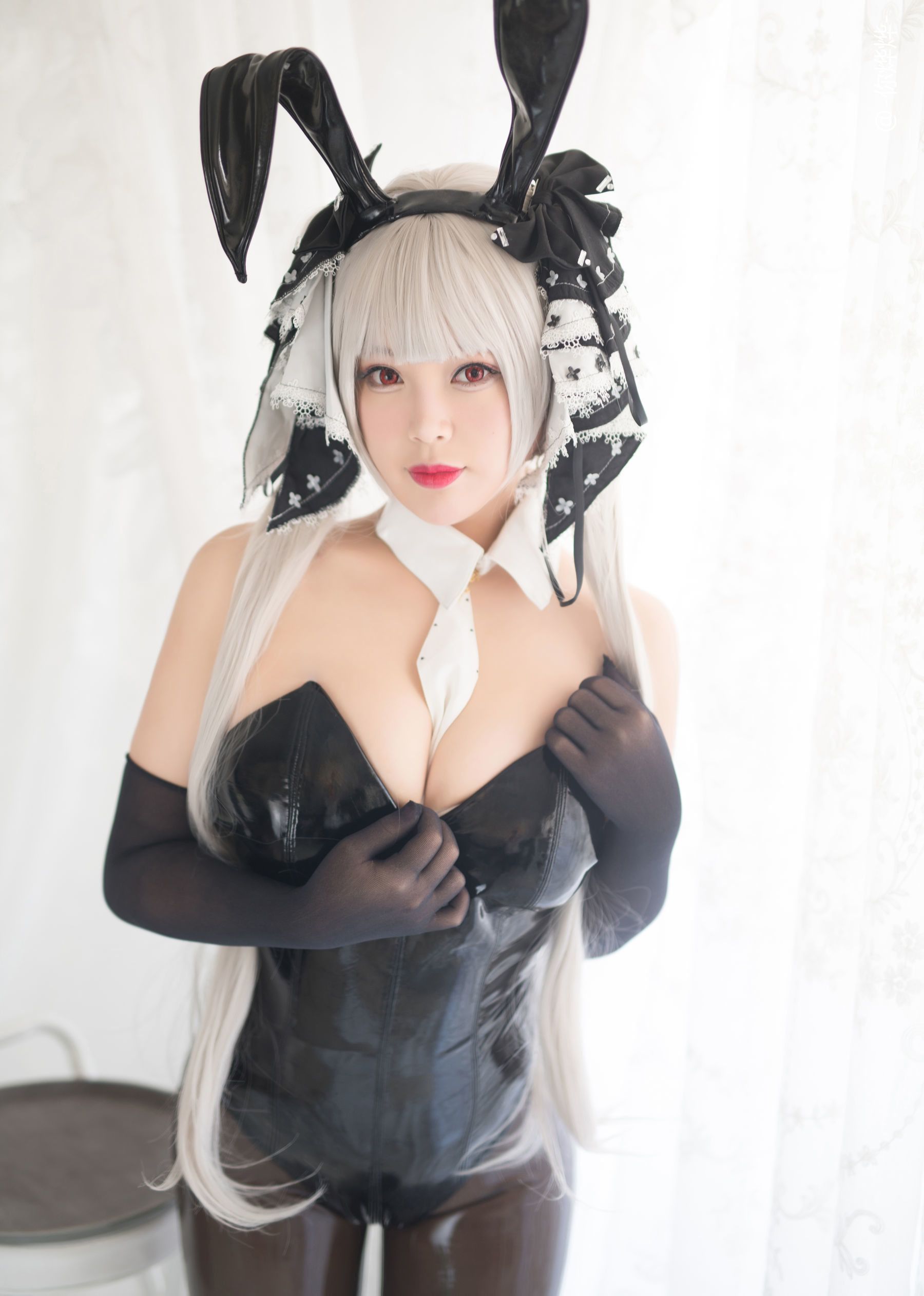Coser你烨烨 可畏兔女郎 Cosplay-第9张