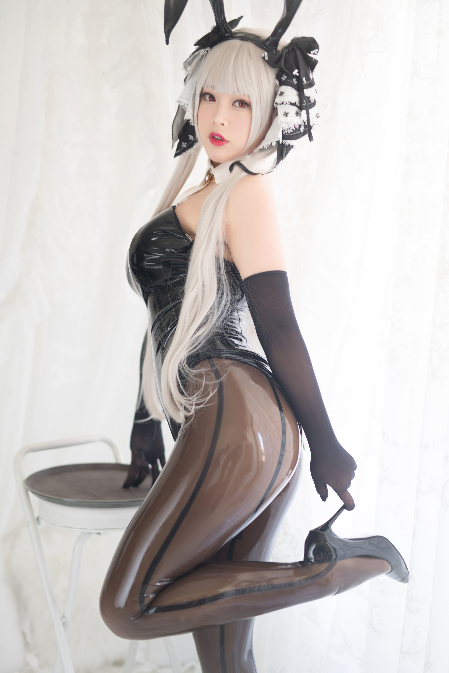 Coser你烨烨 可畏兔女郎 Cosplay-第14张