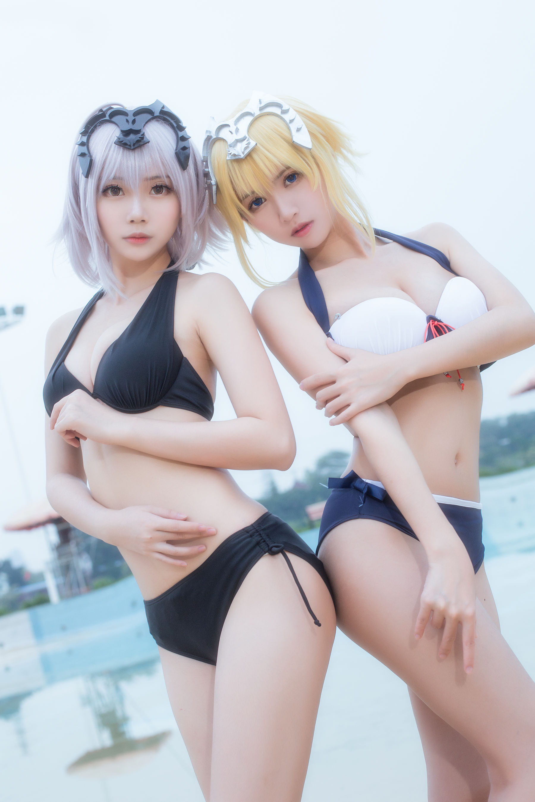超人气Coser鳗鱼霏儿大肉丸Amiee 贞德 Cosplay-第3张
