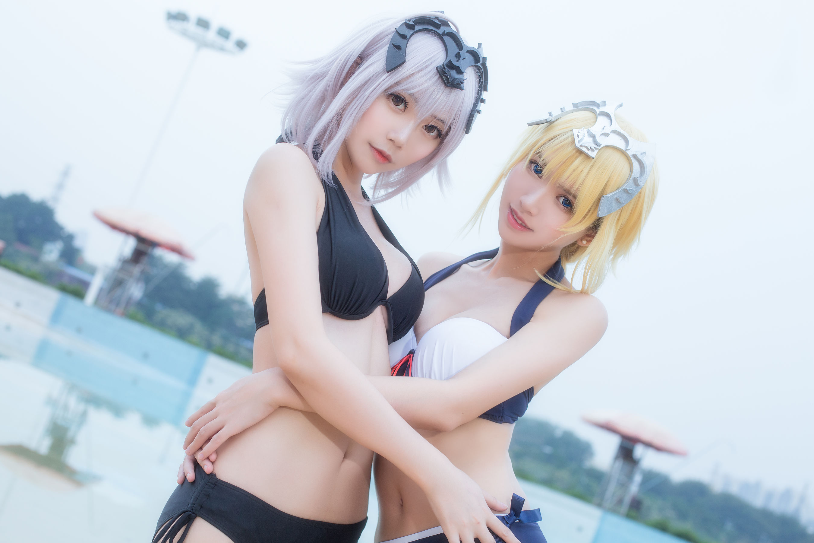 超人气Coser鳗鱼霏儿大肉丸Amiee 贞德 Cosplay-第6张