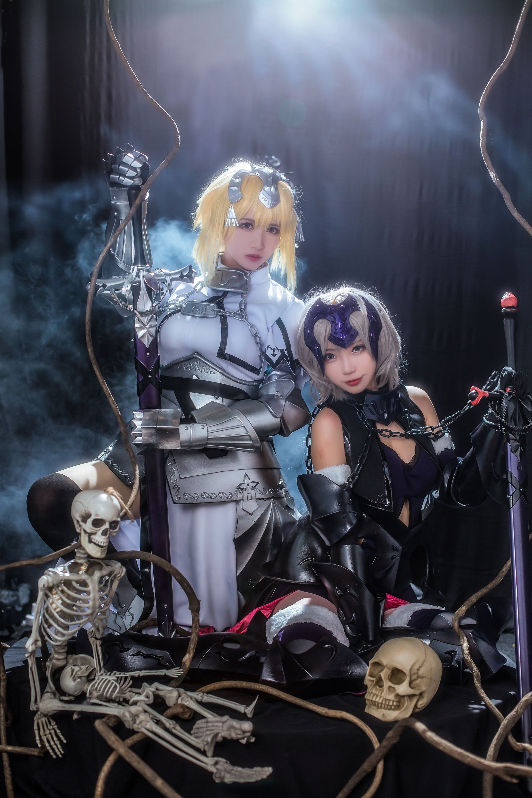 超人气Coser鳗鱼霏儿大肉丸Amiee 贞德 Cosplay-第5张