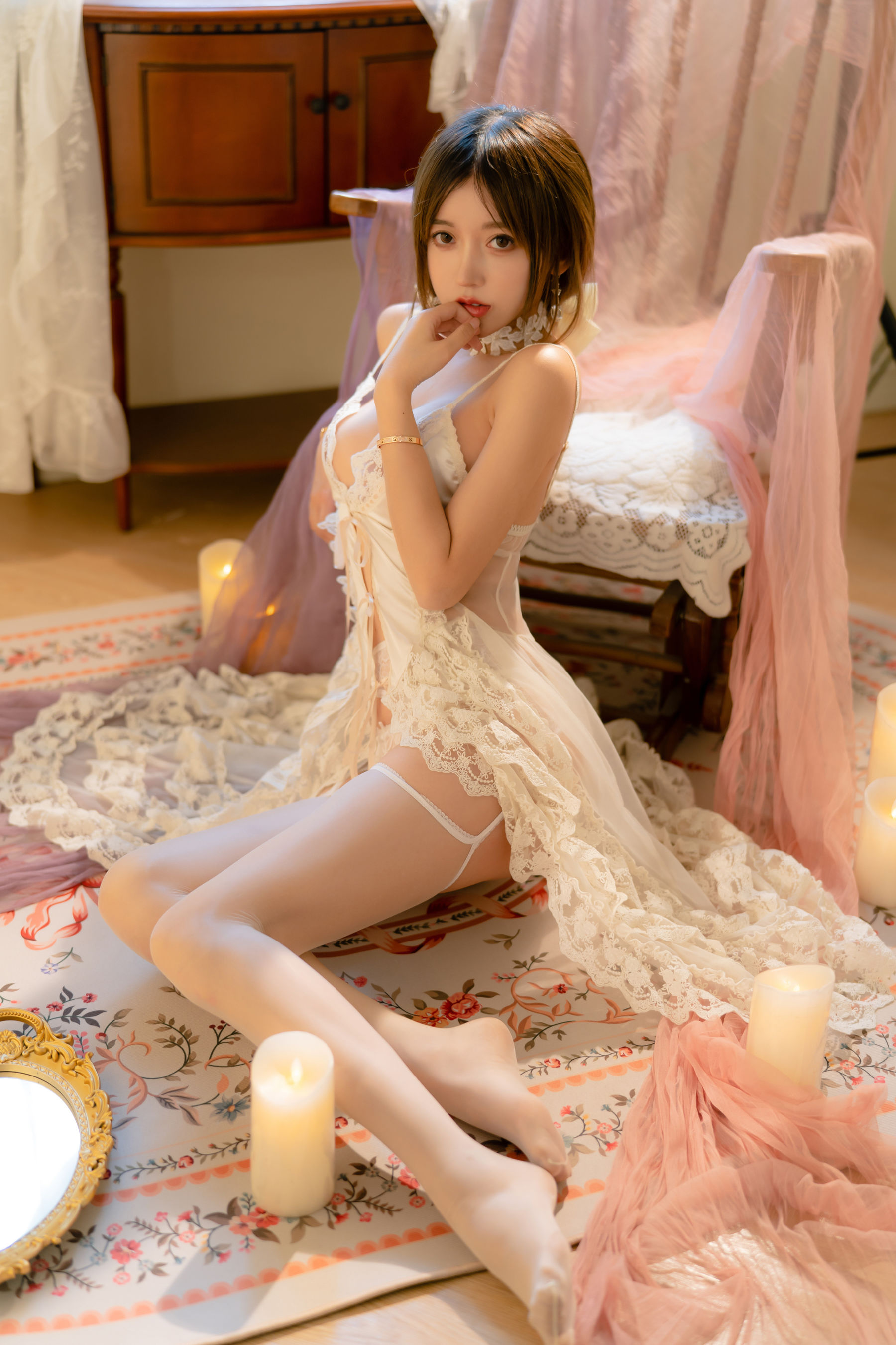 斗鱼米线线sama – 纯爱战神 Cosplay-第31张