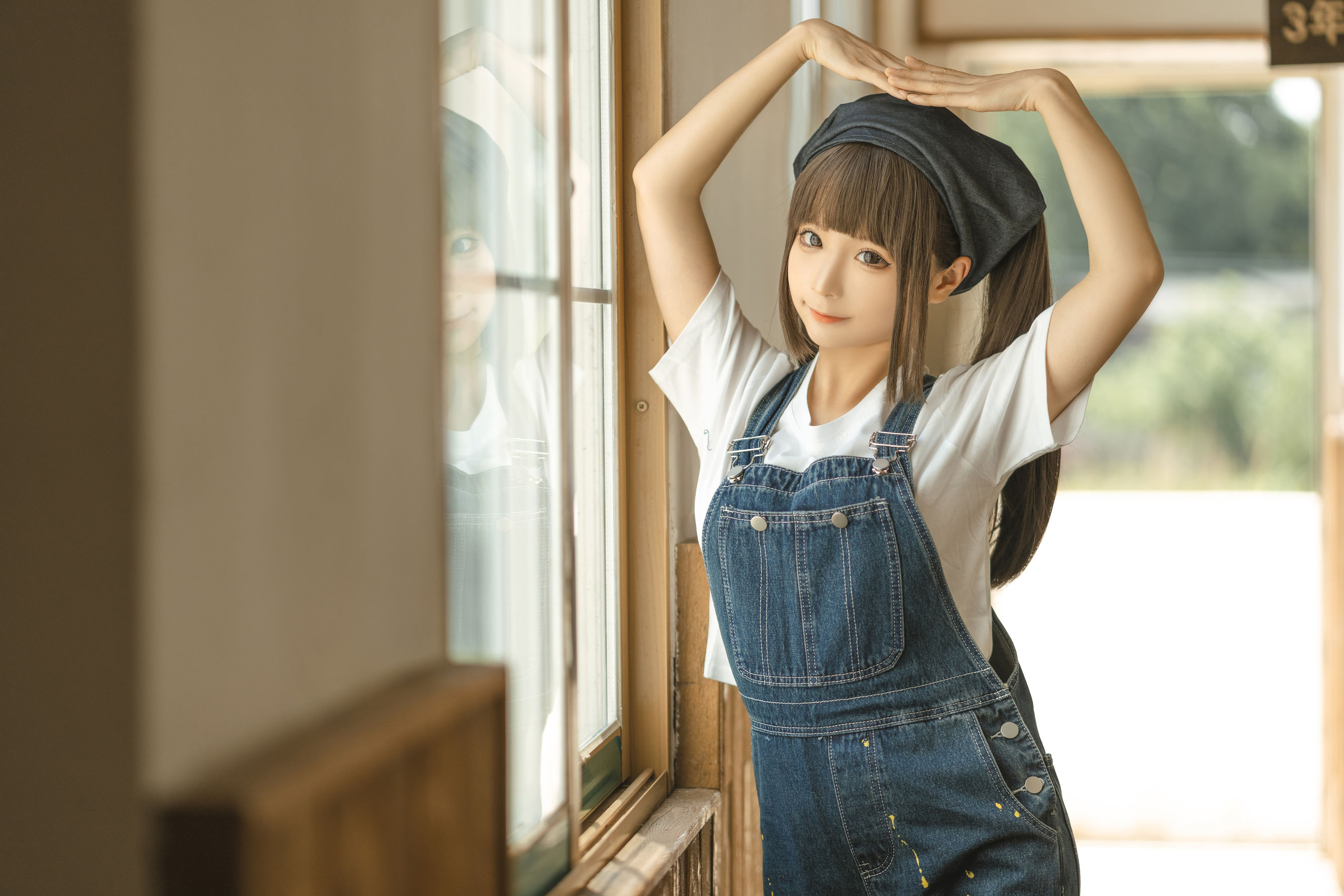 动漫博主蠢沫沫 – 小画家 Cosplay-第88张