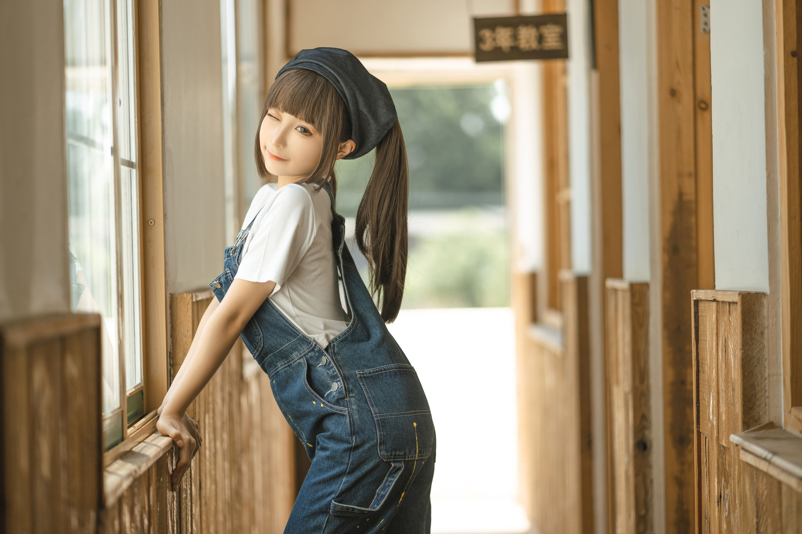 动漫博主蠢沫沫 – 小画家 Cosplay-第87张