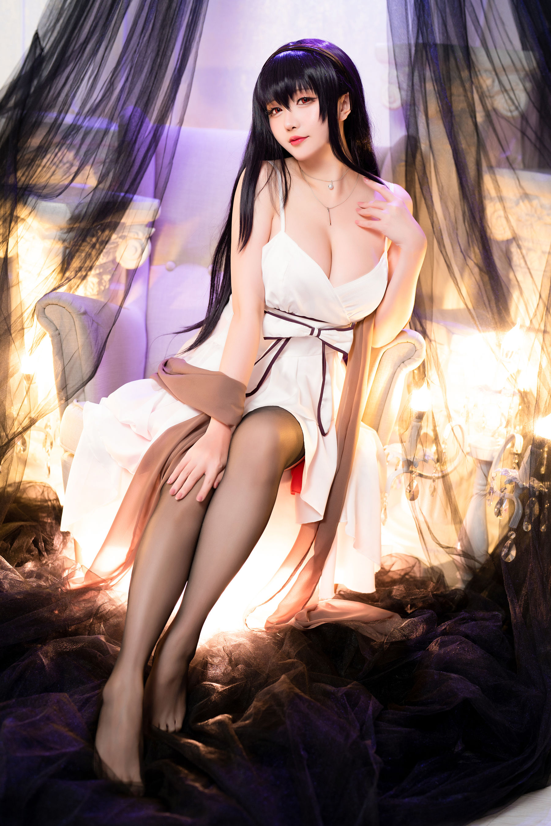 Coser小姐姐星之迟迟 – 路人女主的养成方法-霞之丘诗羽 Cosplay-第1张