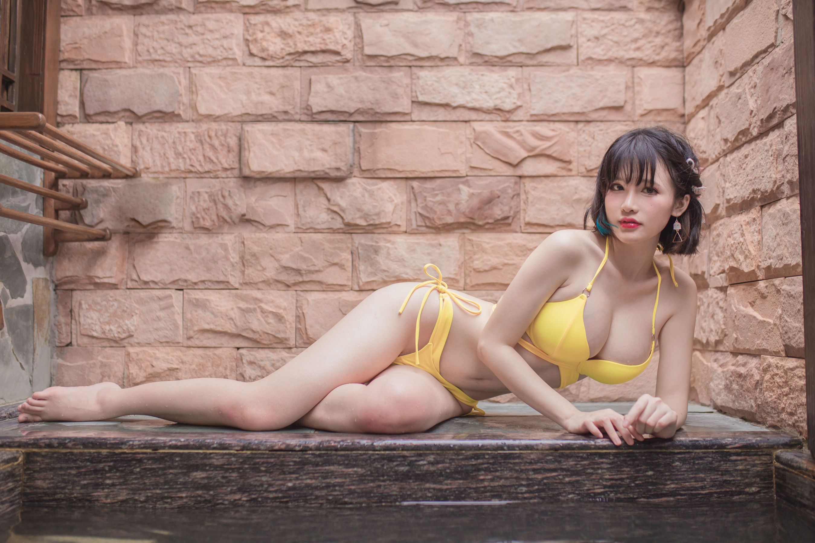 [萝莉COS] Yoko宅夏《妹汤物语(泳装)》 Cosplay-第5张