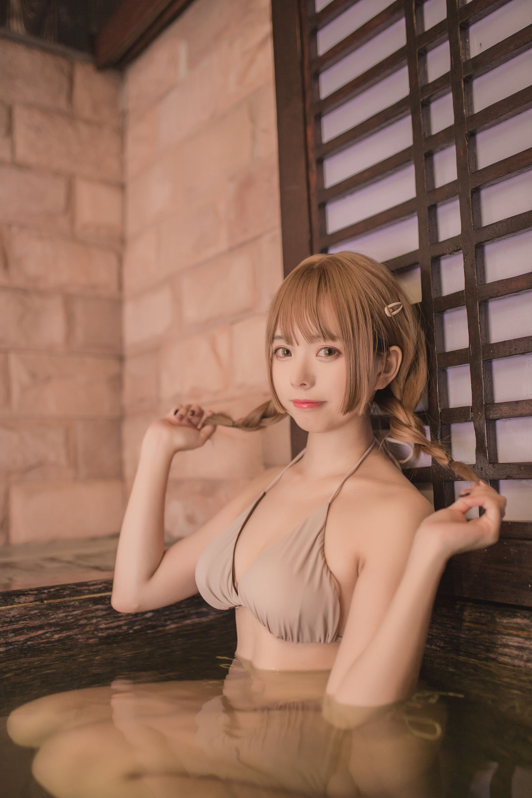 [萝莉COS] Yoko宅夏《妹汤物语(泳装)》 Cosplay-第6张