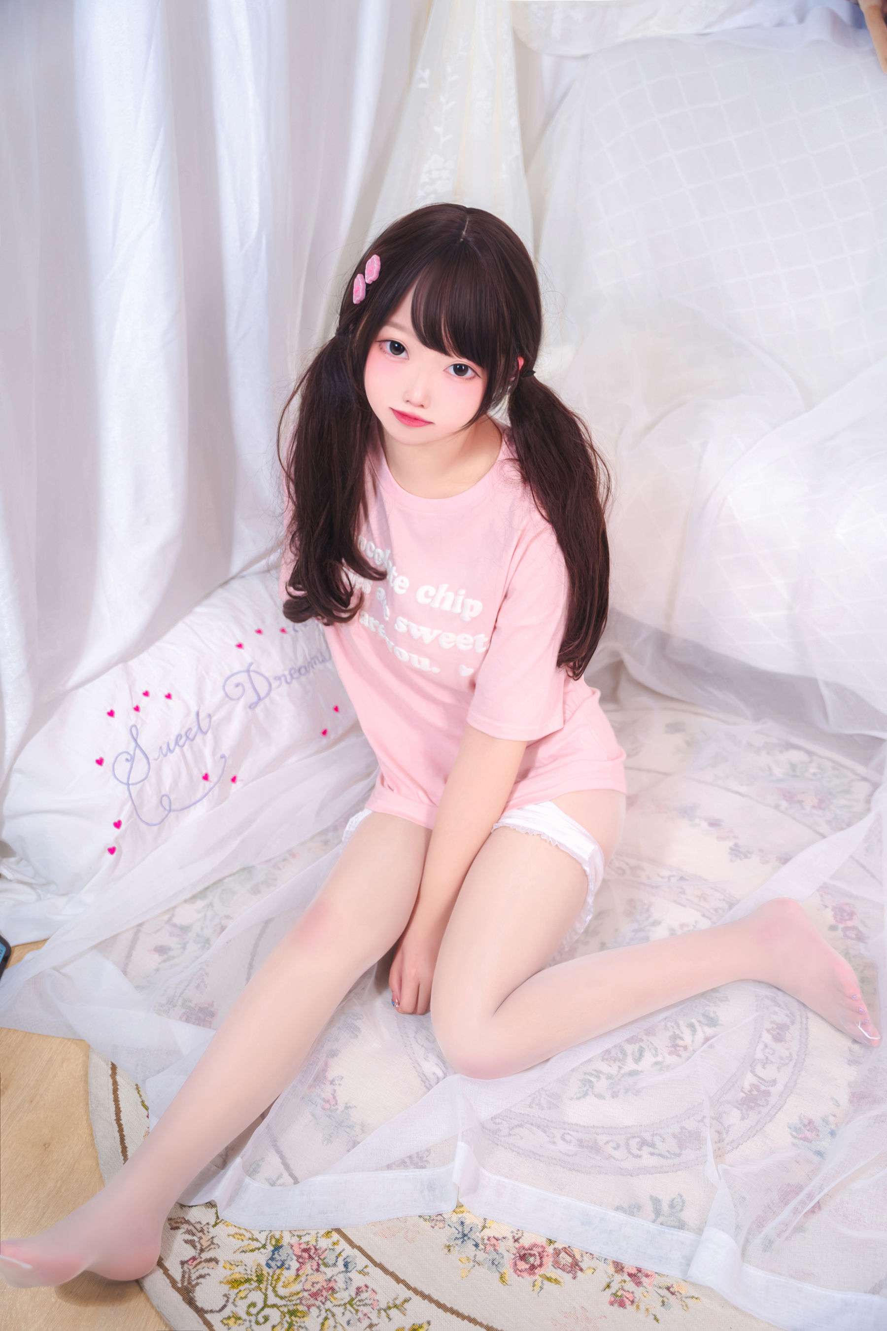 eloise软软 – 乖乖的白丝 Cosplay-第19张