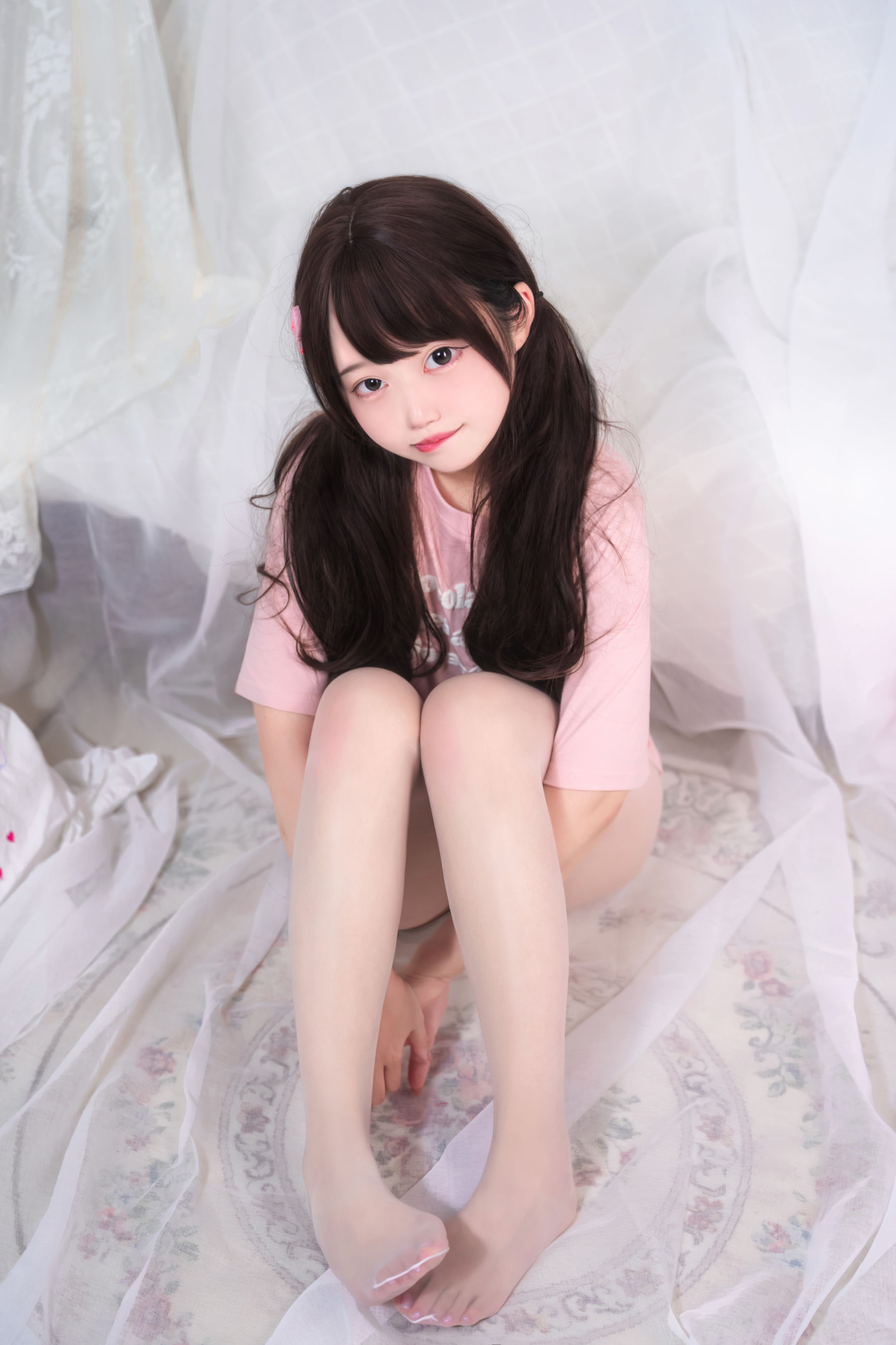 eloise软软 – 乖乖的白丝 Cosplay-第10张