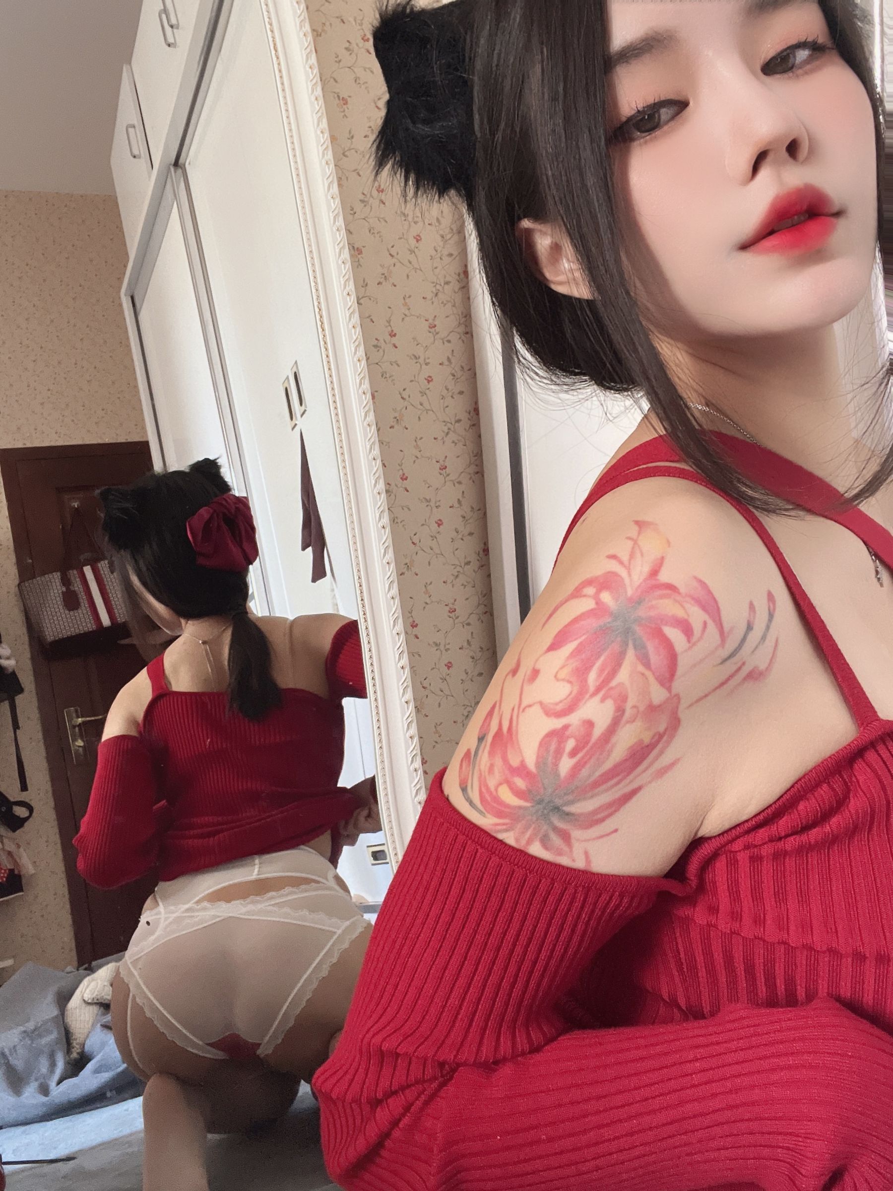 微博妹子 汐 – 圣诞特辑 Cosplay-第48张