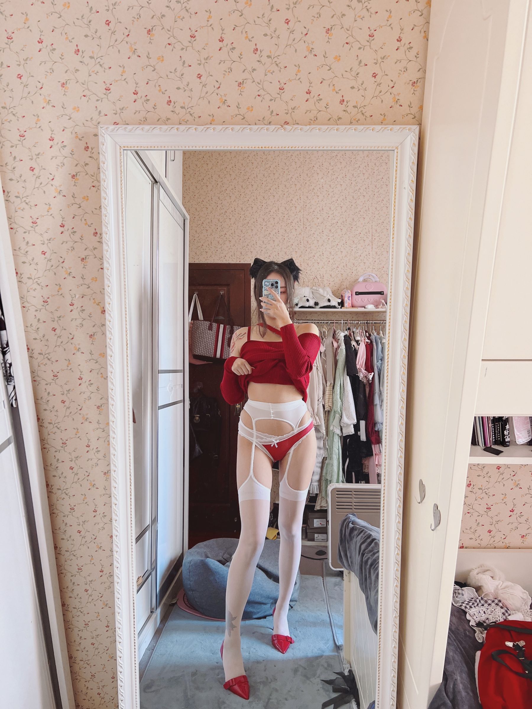 微博妹子 汐 – 圣诞特辑 Cosplay-第5张