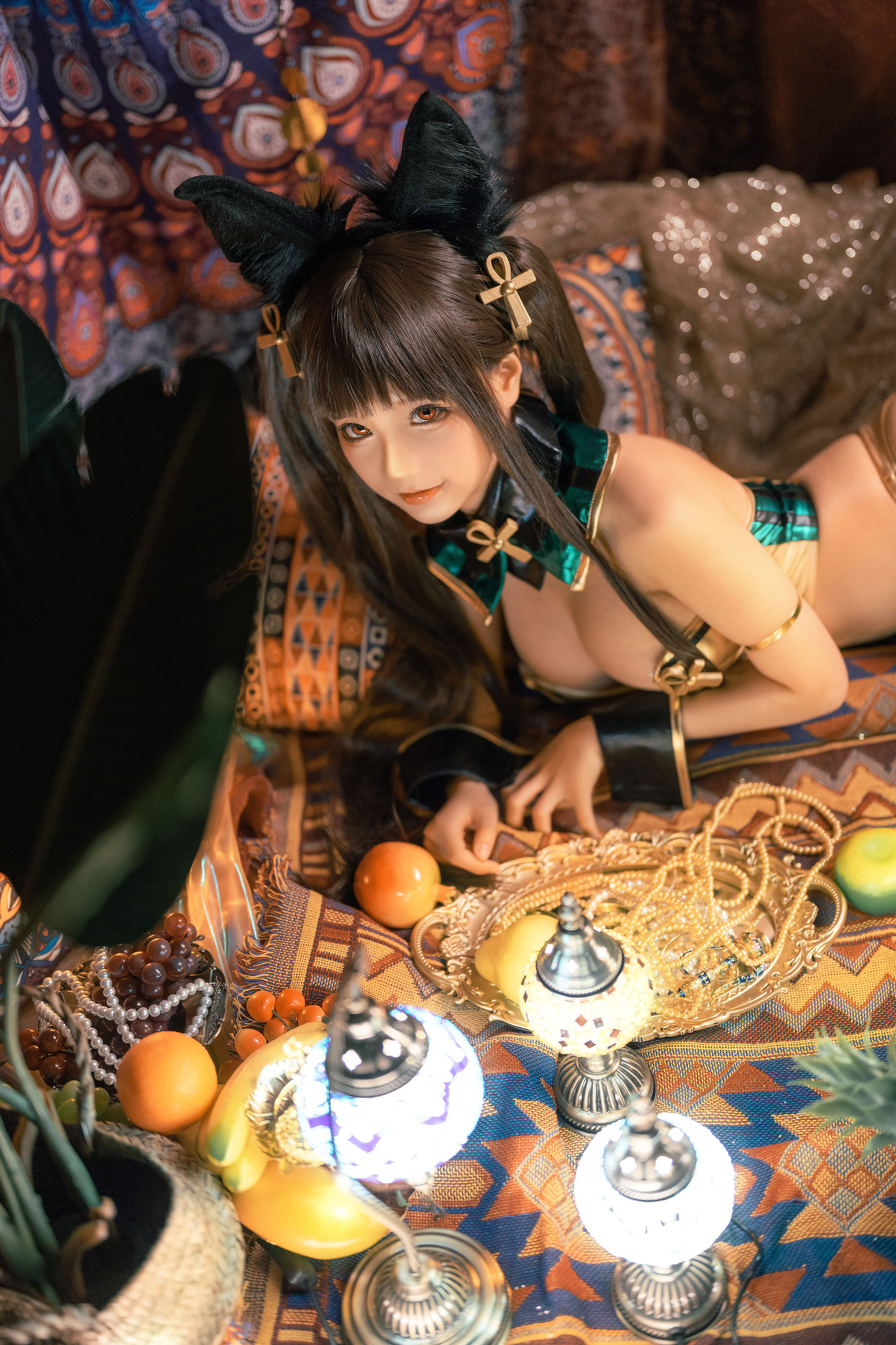 动漫博主蠢沫沫 – 埃及喵 Cosplay-第6张