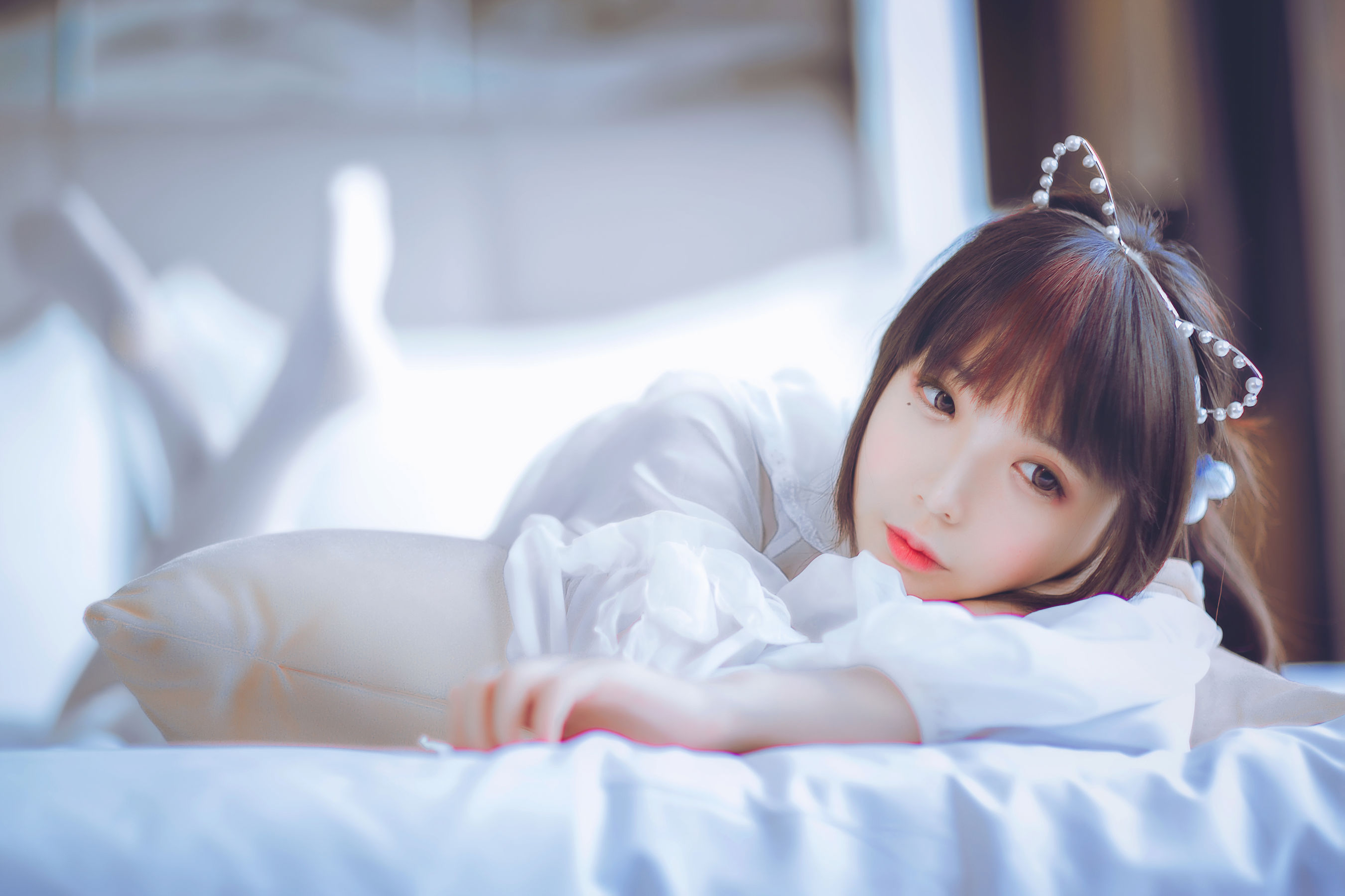 疯猫ss《睡衣与浴室的水手服》 Cosplay-第1张