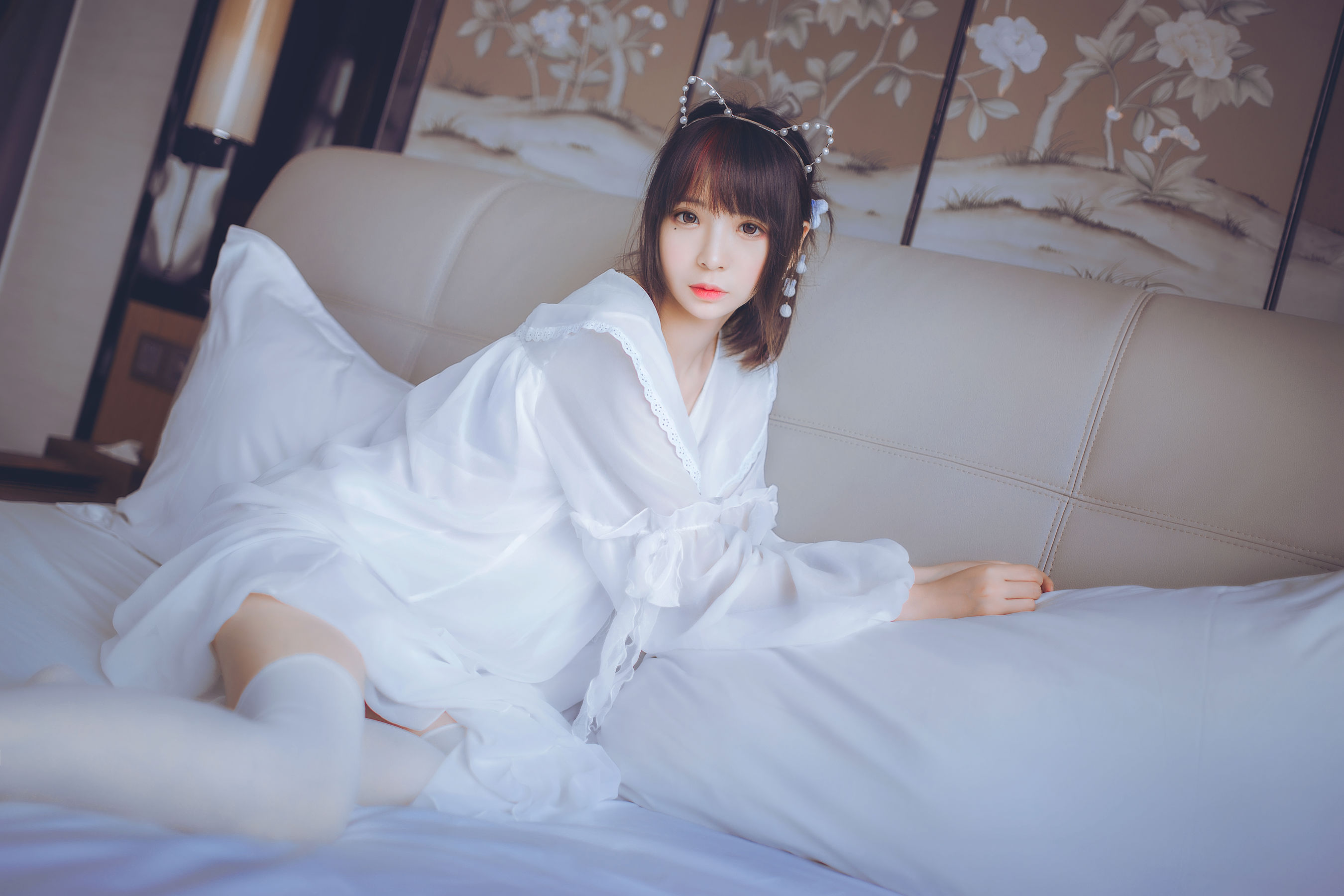 疯猫ss《睡衣与浴室的水手服》 Cosplay-第7张