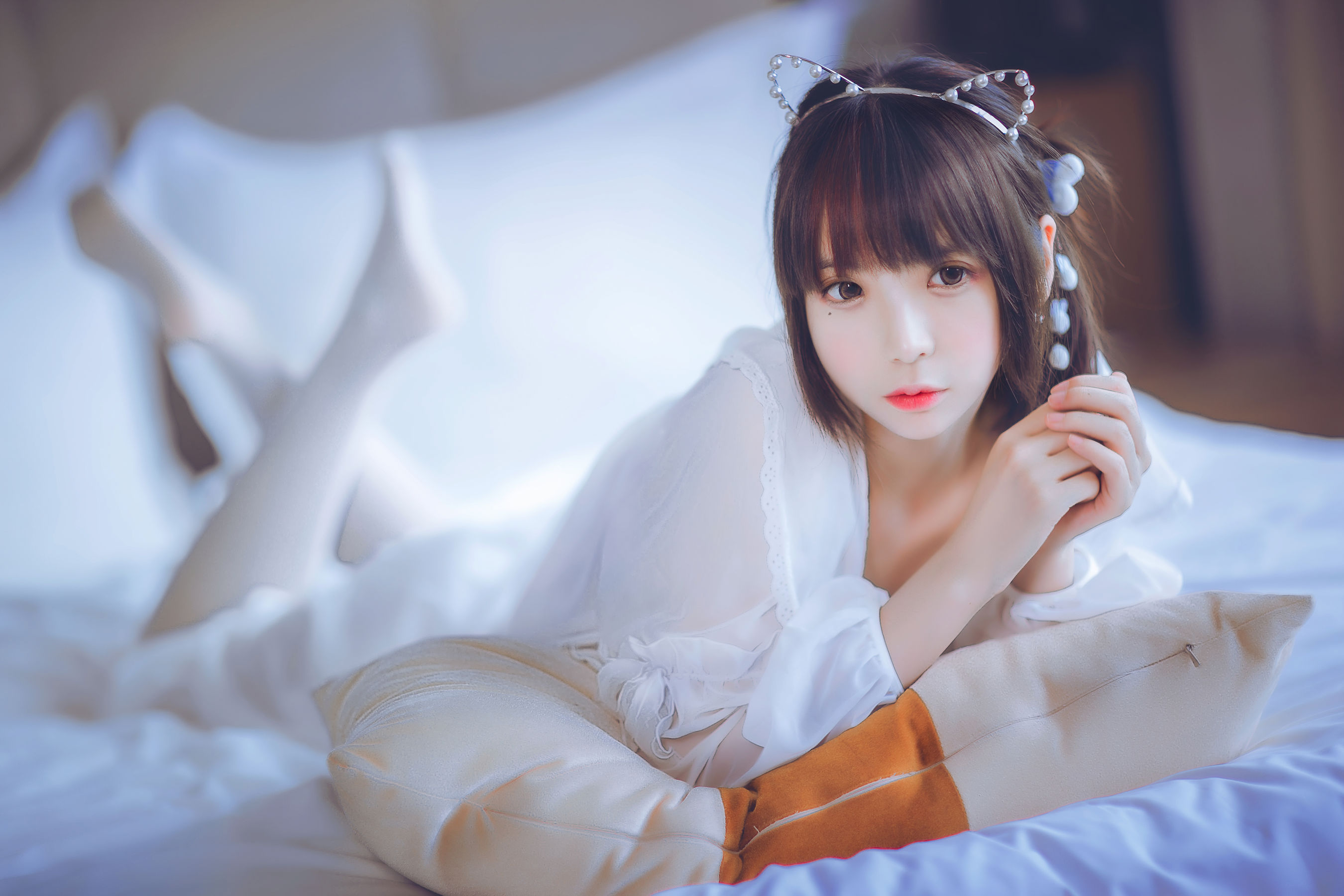 疯猫ss《睡衣与浴室的水手服》 Cosplay-第39张