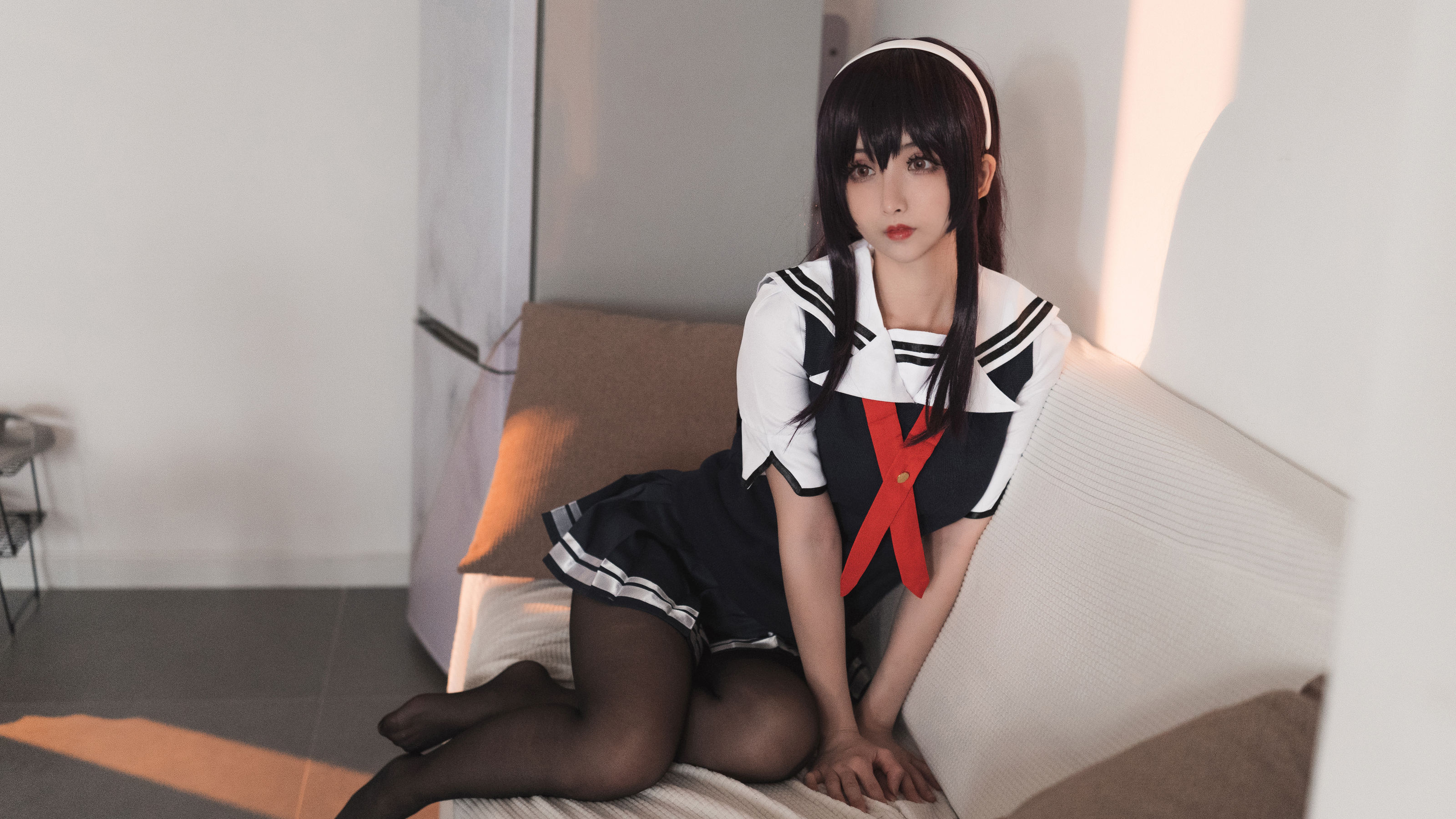 COS福利rioko凉凉子 路人女主的养成方法 Cosplay-第3张