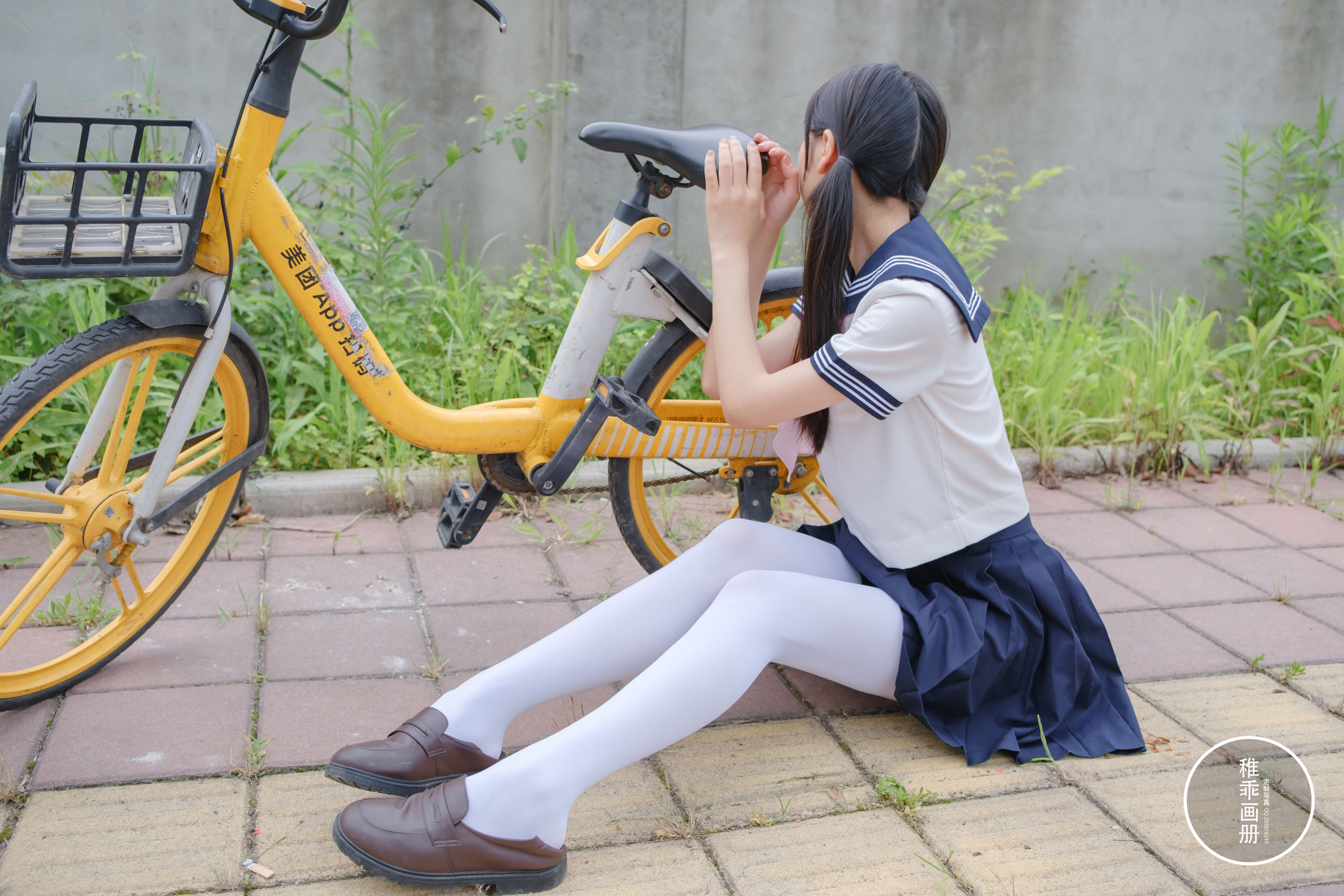 柴系小乖(稚乖画册) – 夜夜 单车郊游 Cosplay-第5张