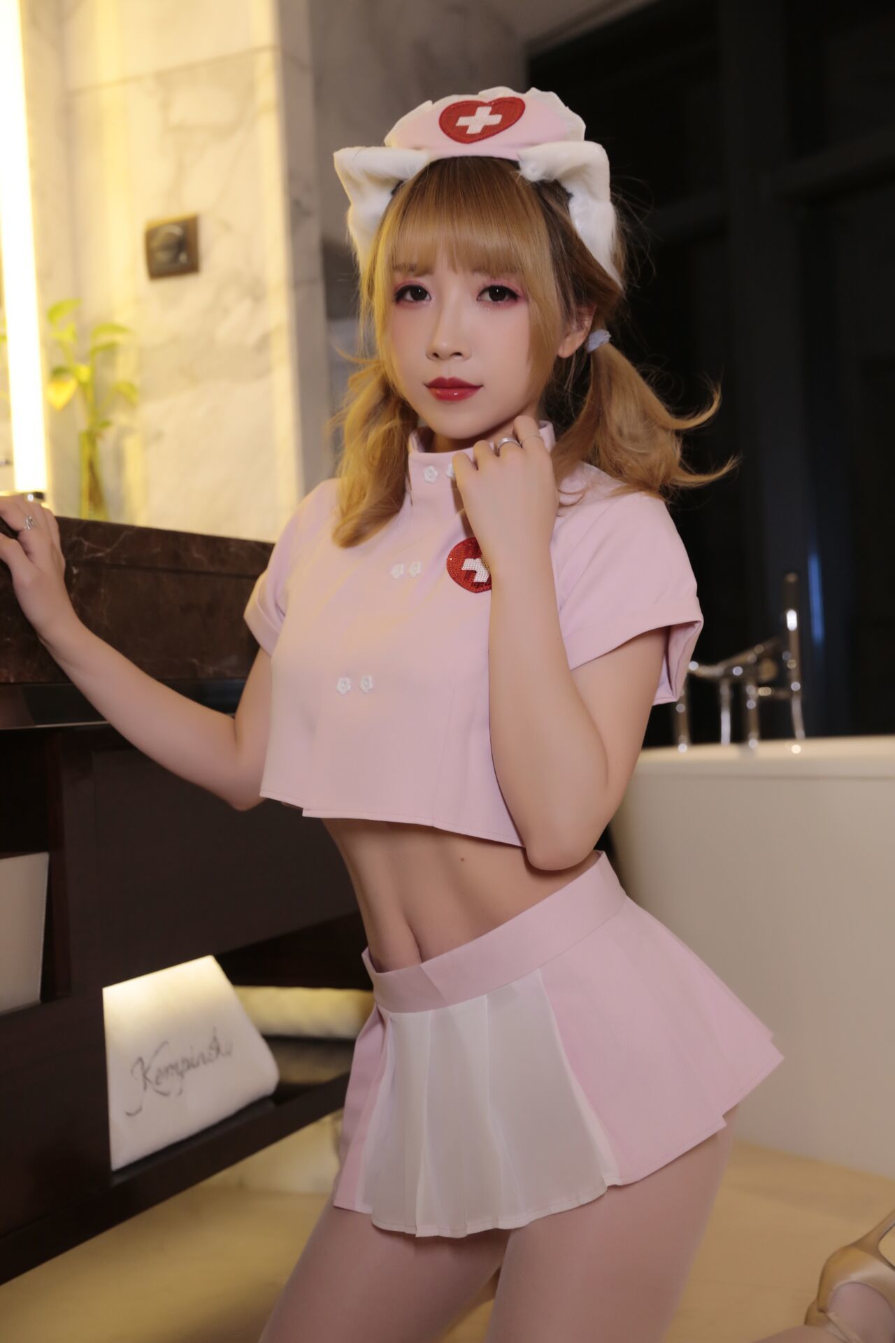 斗鱼主播小女巫露娜 – 蜜桃乌龙茶 Cosplay-第3张
