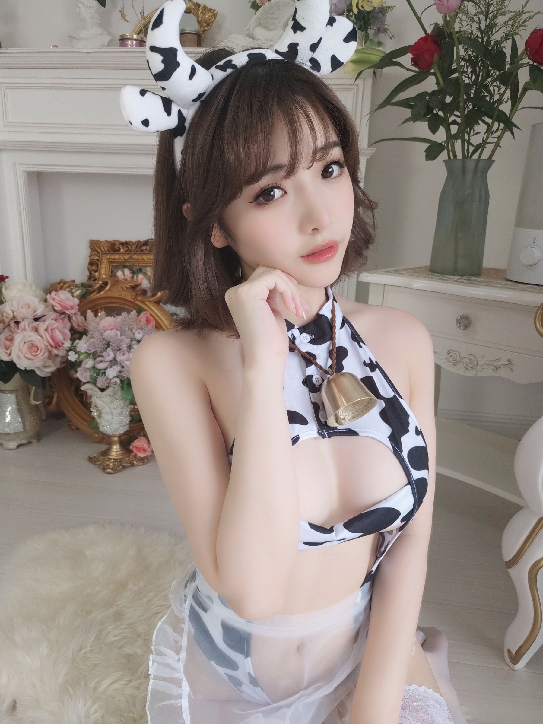 动漫博主雯妹 – 奶牛 Cosplay-第40张