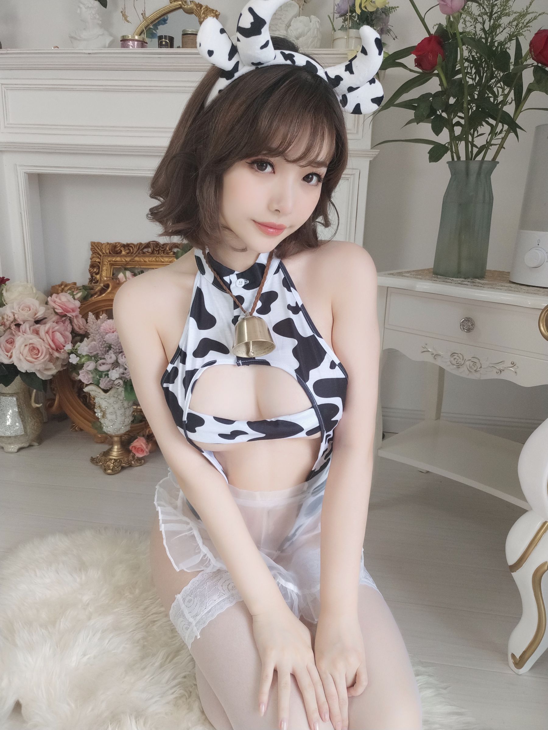 动漫博主雯妹 – 奶牛 Cosplay-第37张