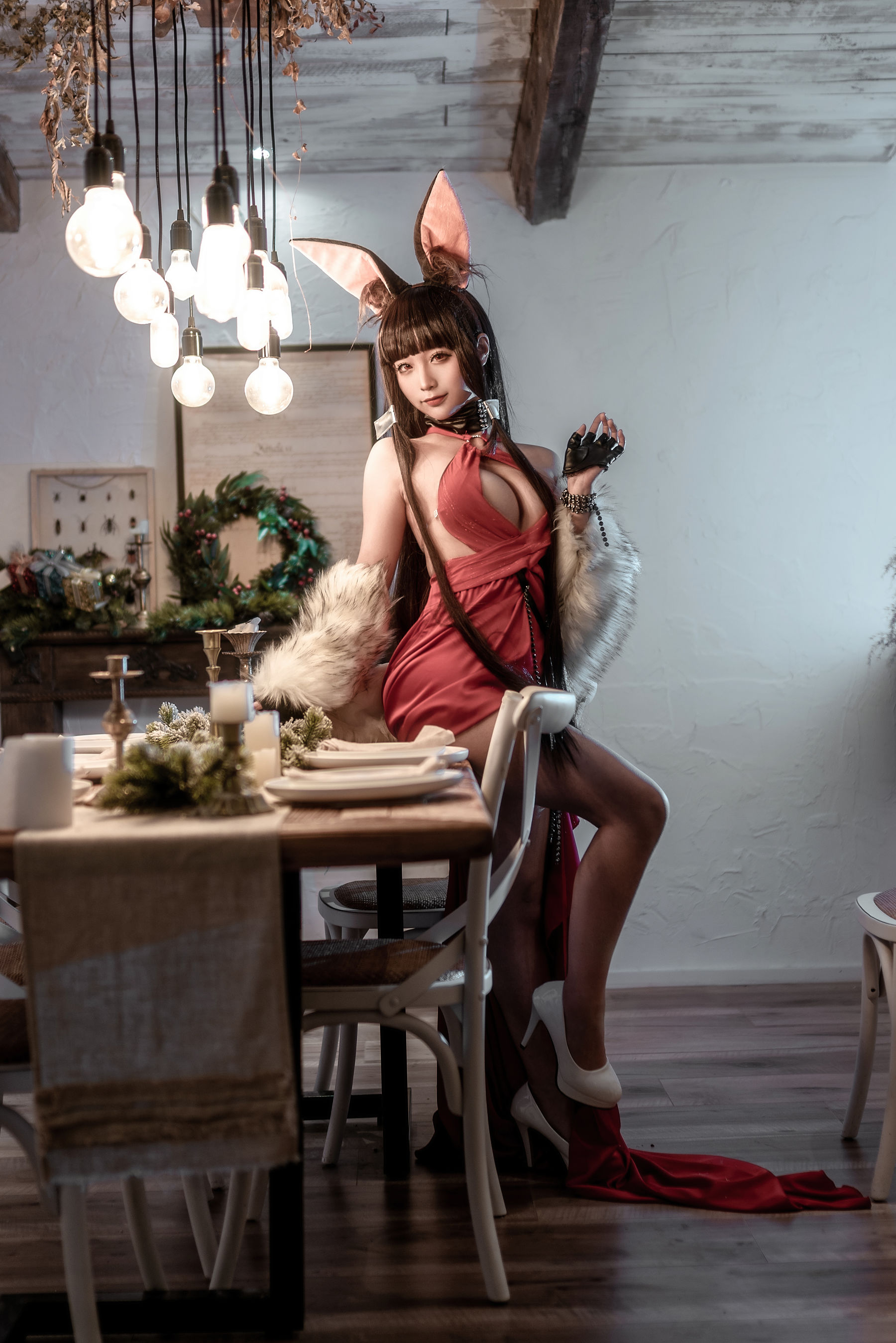 动漫博主蠢沫沫 – 碧蓝航线 赤城 Cosplay-第1张