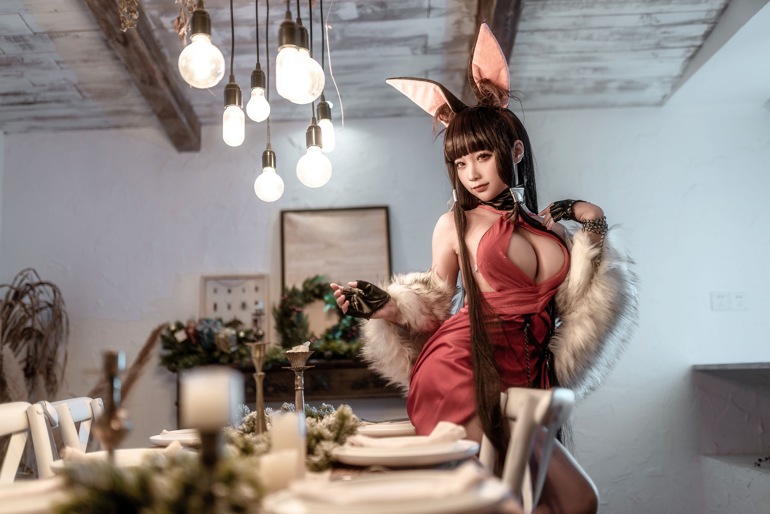 动漫博主蠢沫沫 – 碧蓝航线 赤城 Cosplay-第40张