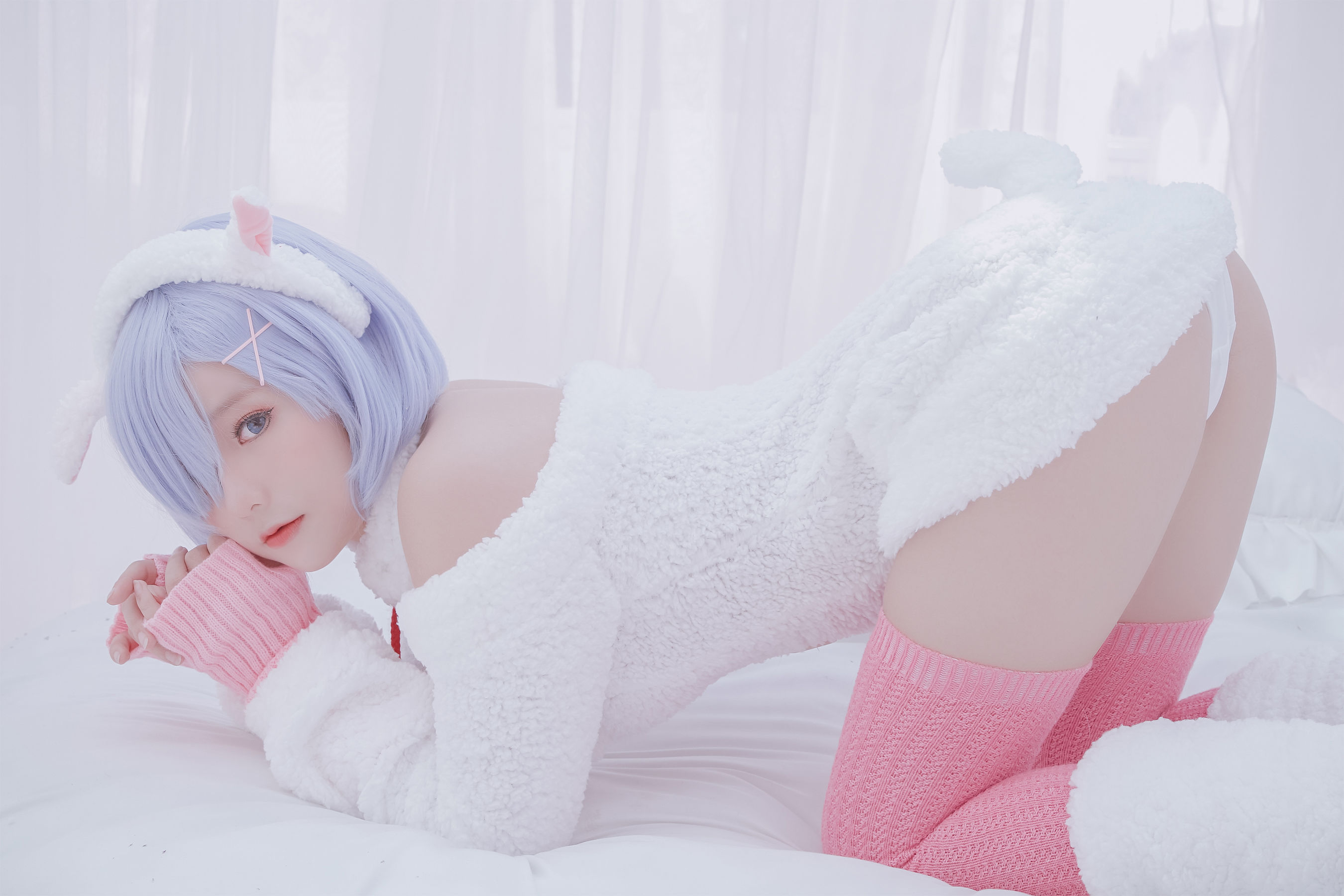 [Messie Huang]写真 – Rem the sheep Cosplay-第39张