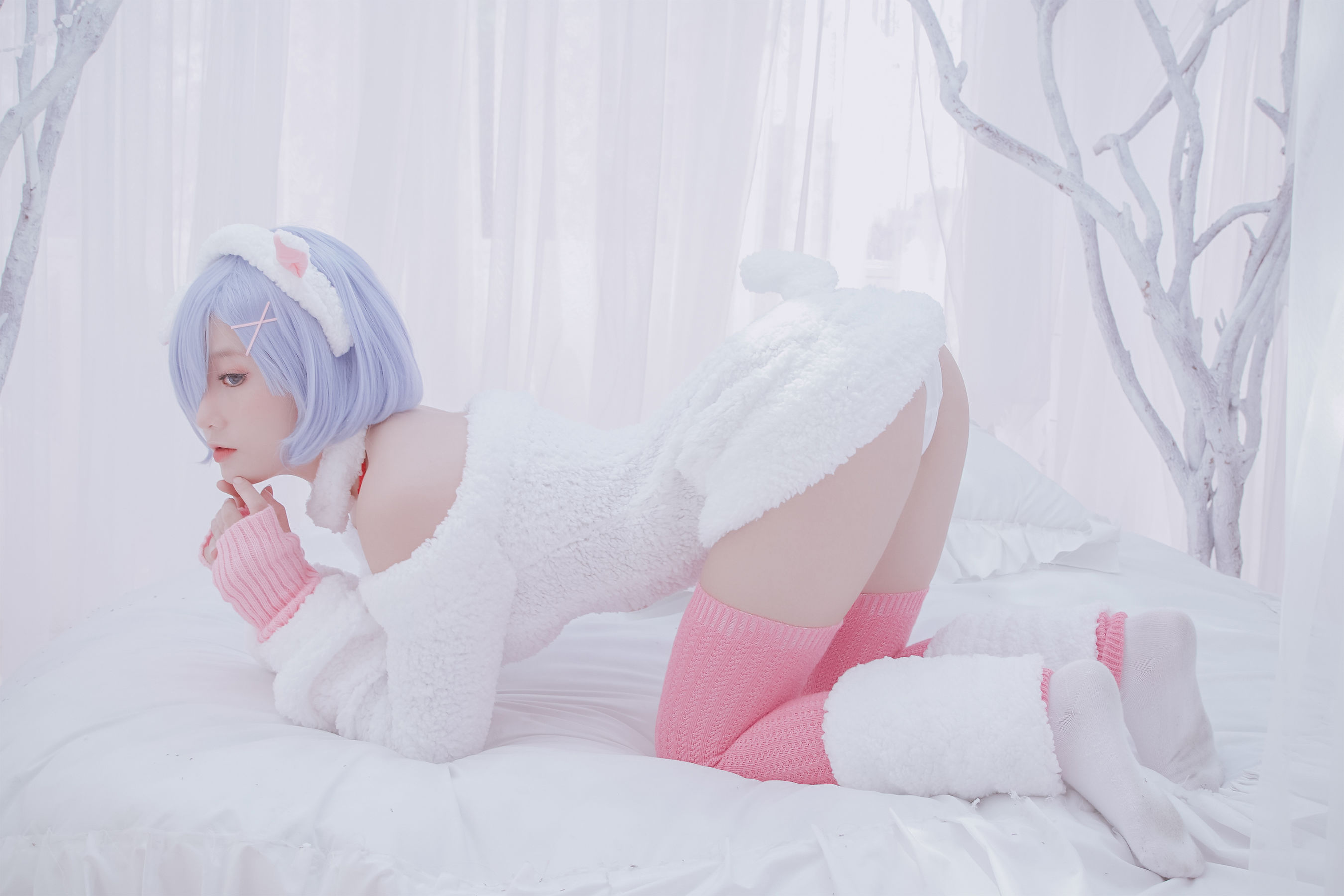 [Messie Huang]写真 – Rem the sheep Cosplay-第38张