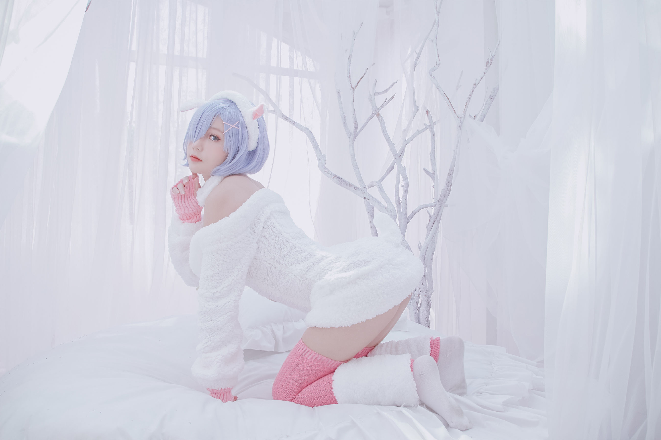 [Messie Huang]写真 – Rem the sheep Cosplay-第37张