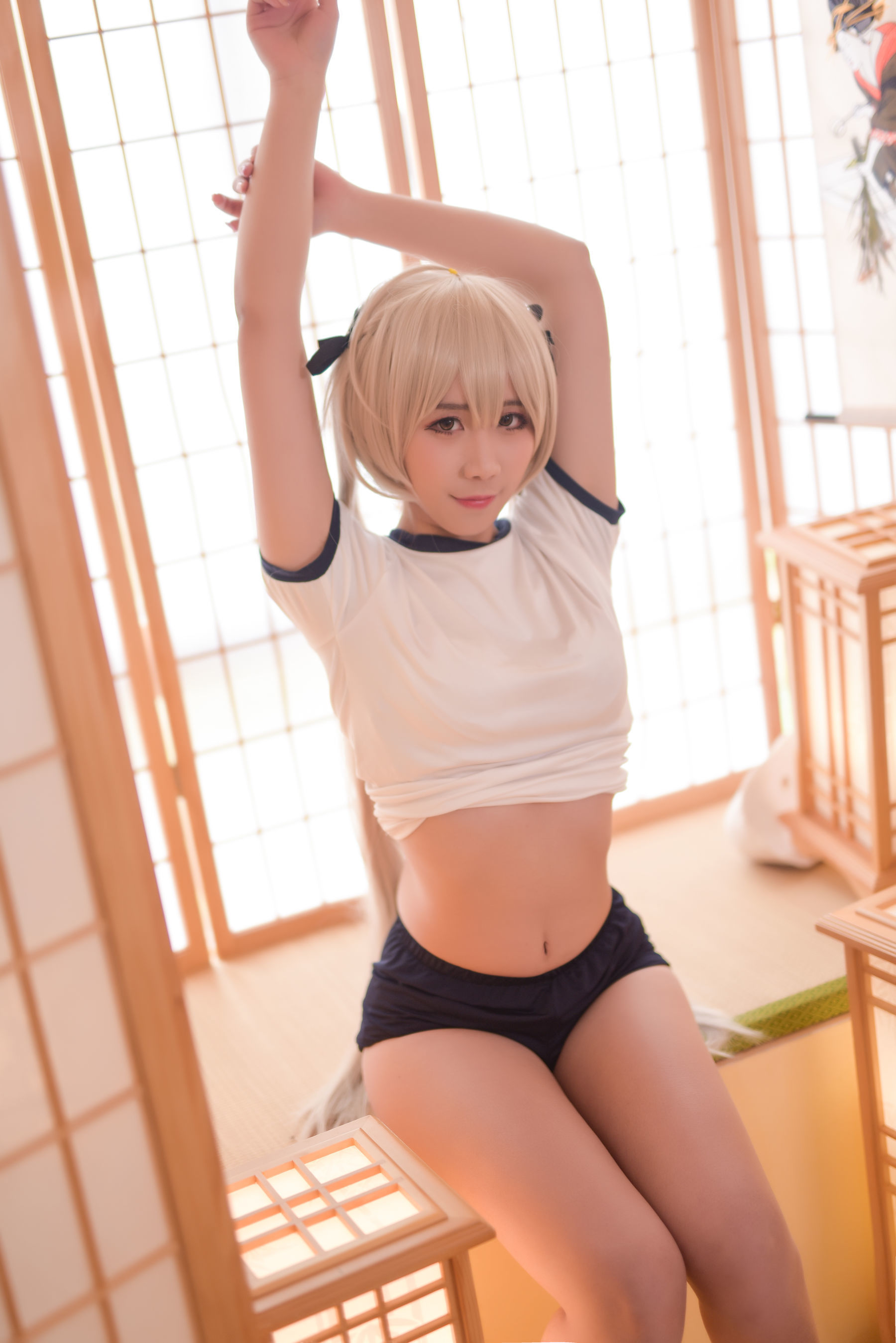 动漫博主九曲Jean – 缘之空穹妹 Cosplay-第19张