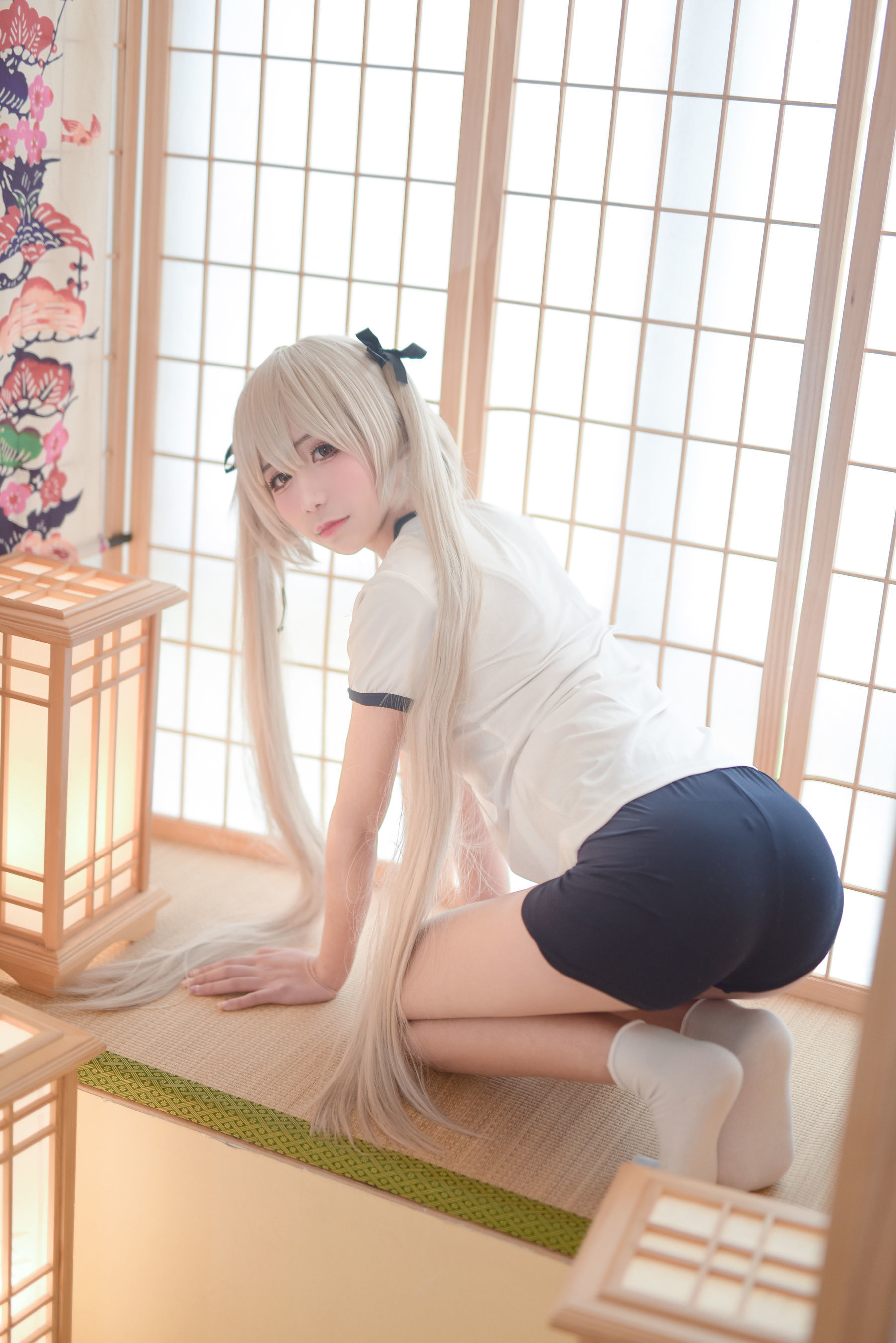动漫博主九曲Jean – 缘之空穹妹 Cosplay-第1张