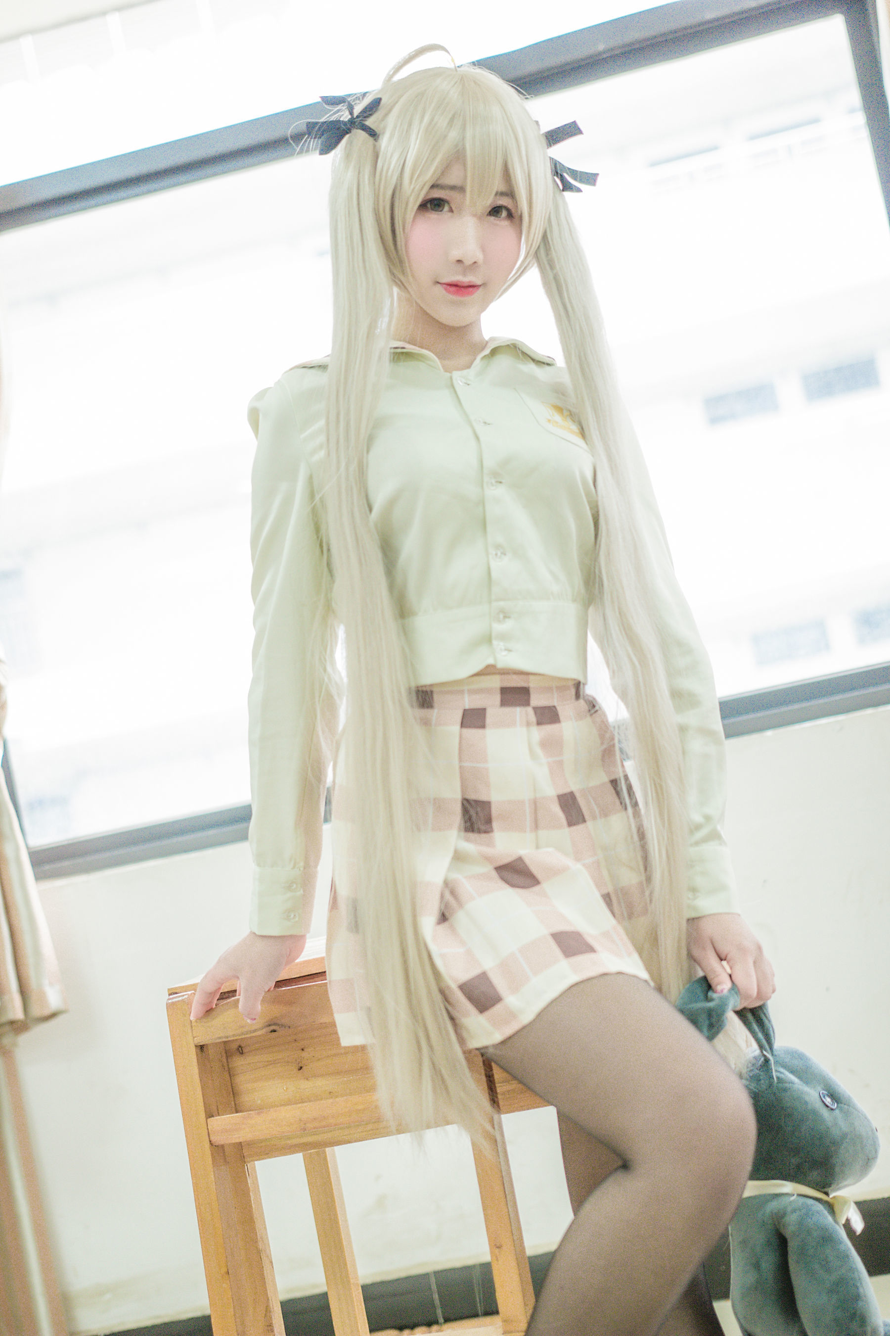 动漫博主九曲Jean – 缘之空穹妹 Cosplay-第3张