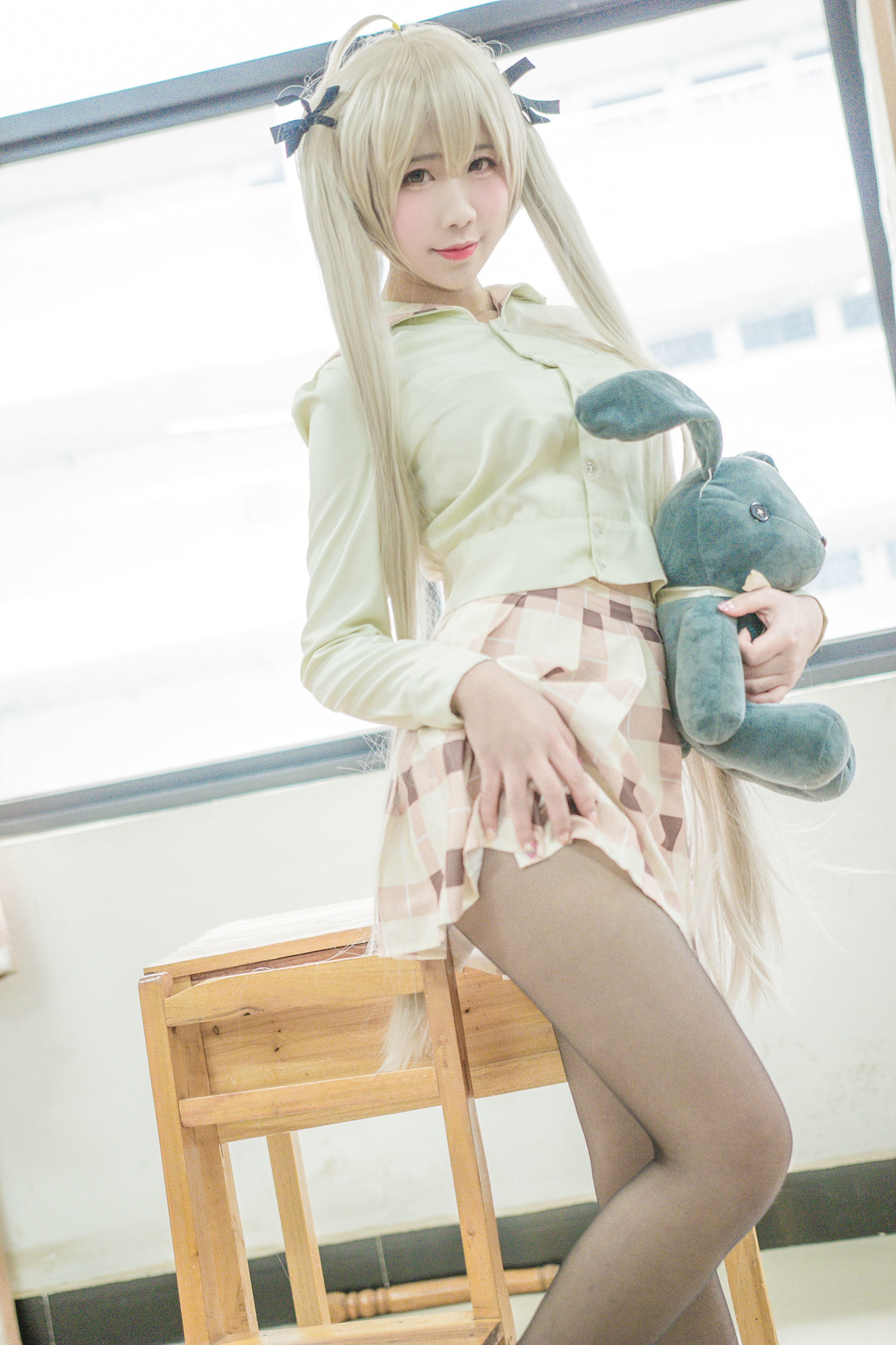 动漫博主九曲Jean – 缘之空穹妹 Cosplay-第6张
