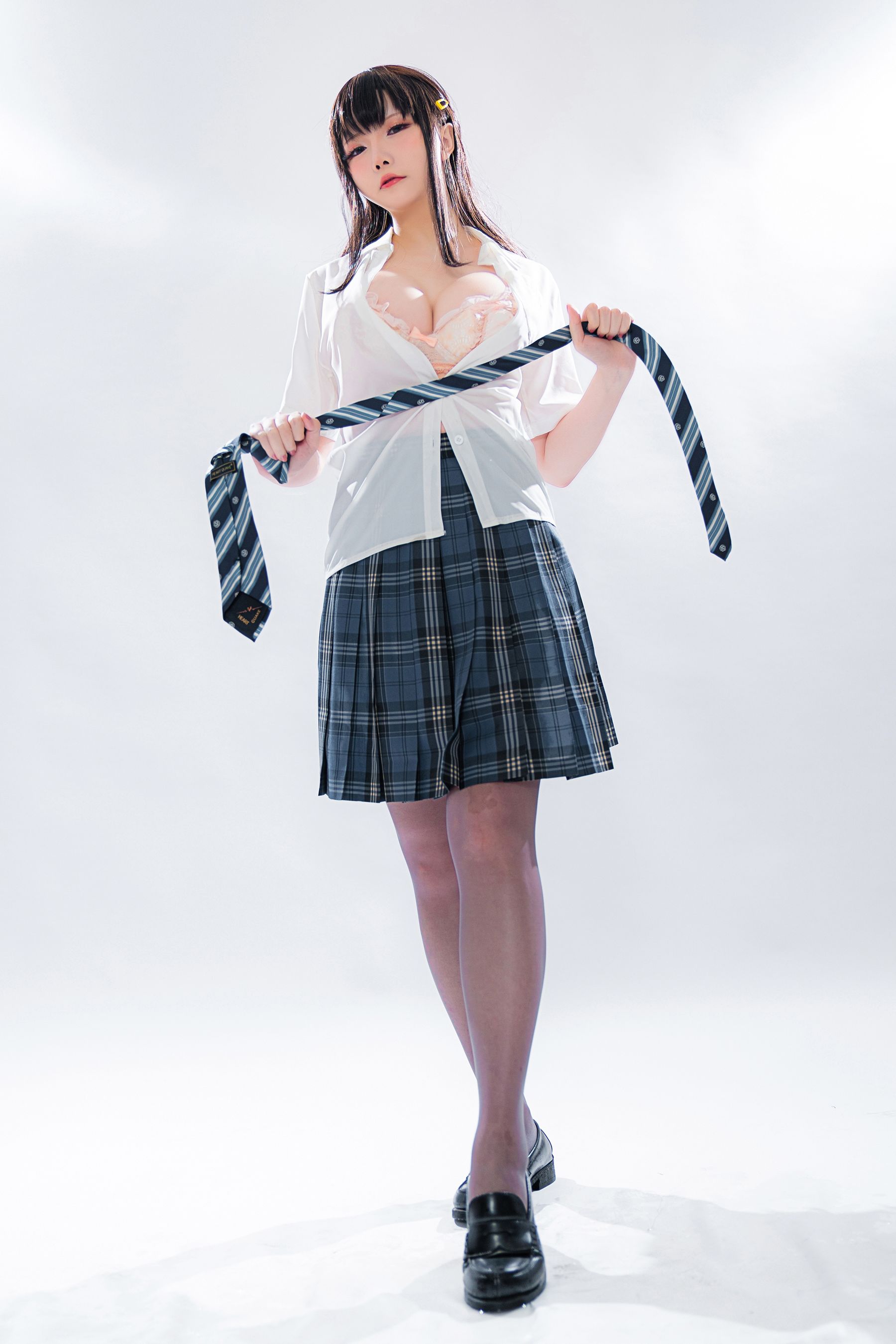 Coser小姐姐星之迟迟 – 滴水JK Cosplay-第42张