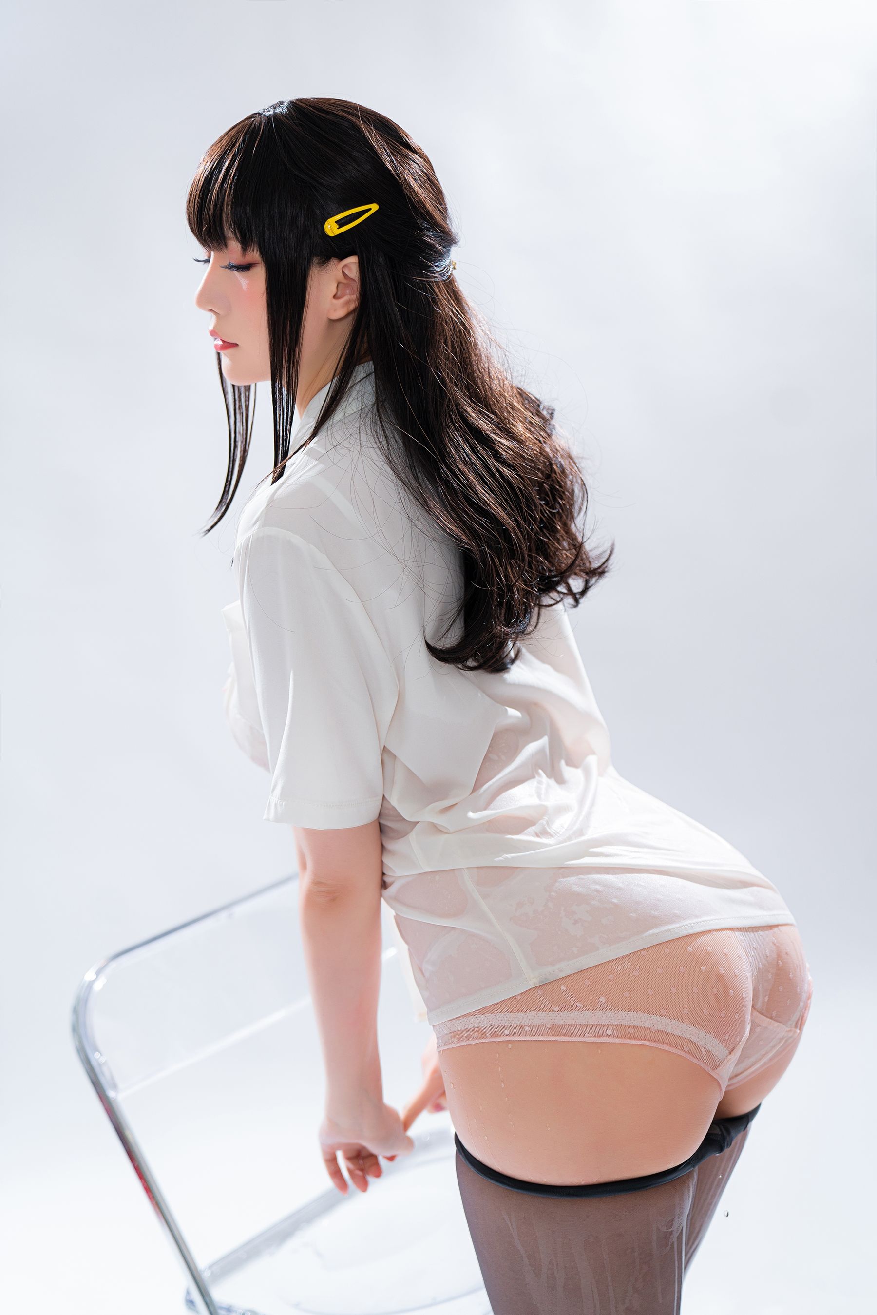 Coser小姐姐星之迟迟 – 滴水JK Cosplay-第82张