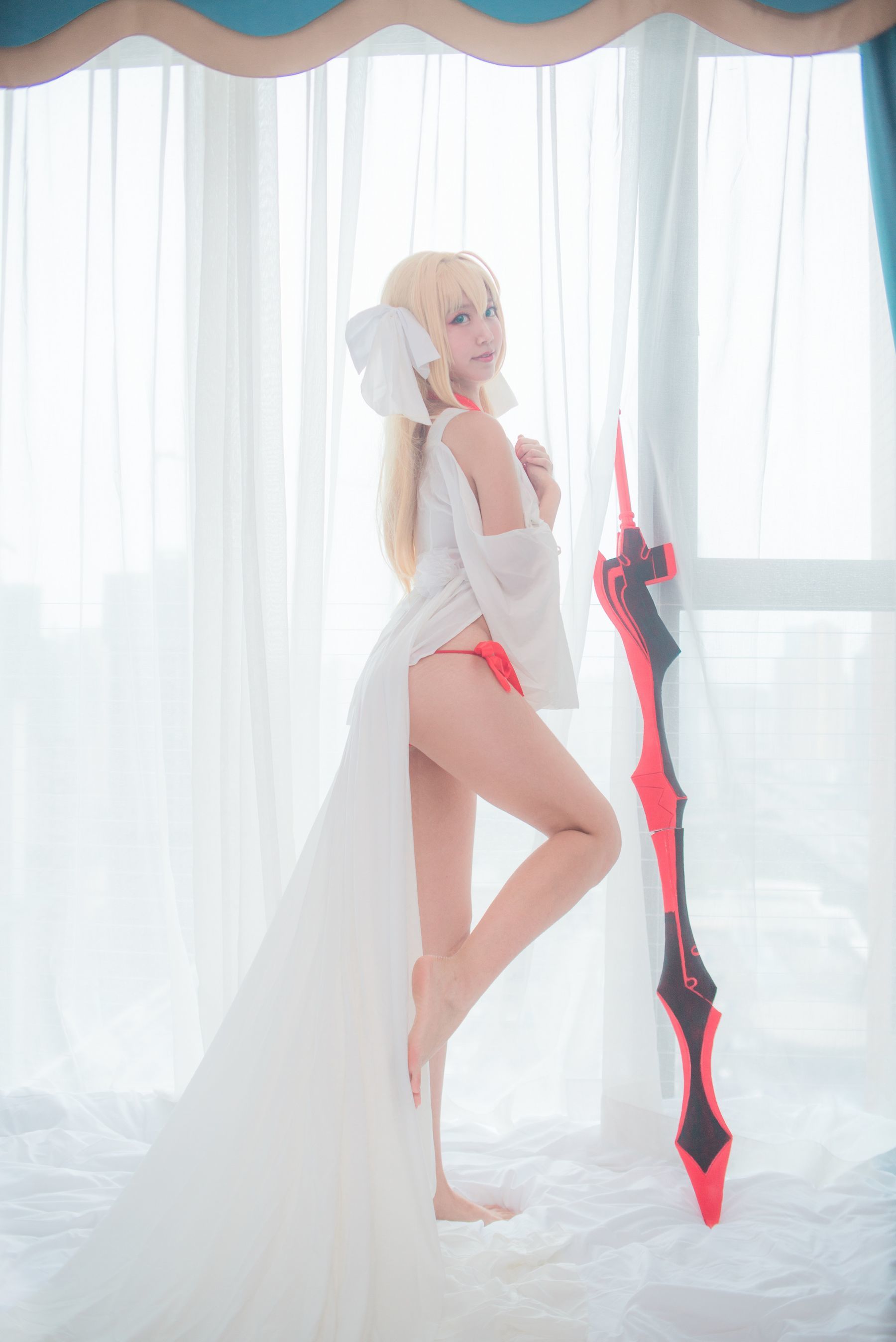 人气Coser黑川 尼禄 Cosplay-第9张