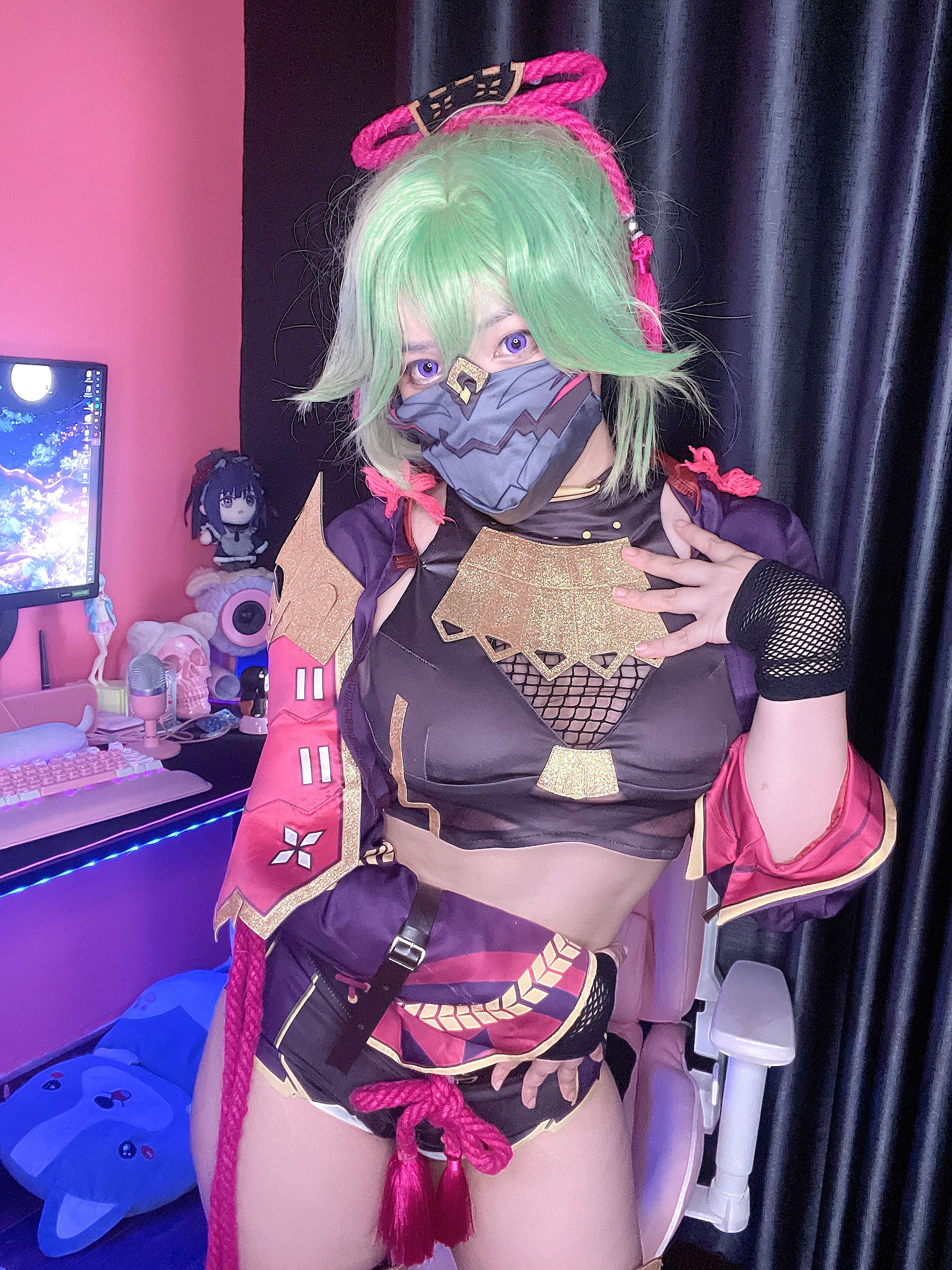 MiMiChan – Kuki Shinobu Cosplay-第38张