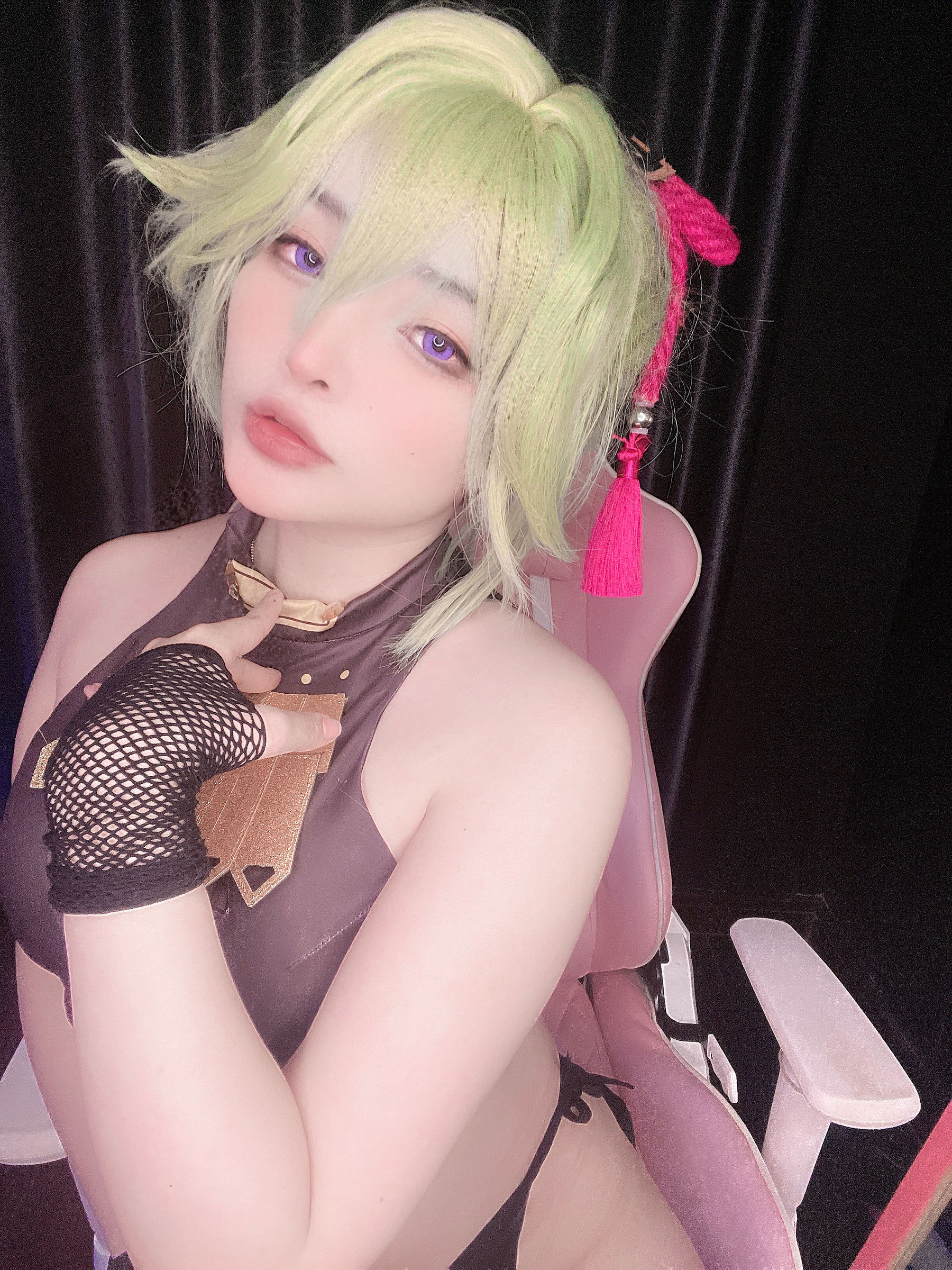 MiMiChan – Kuki Shinobu Cosplay-第9张