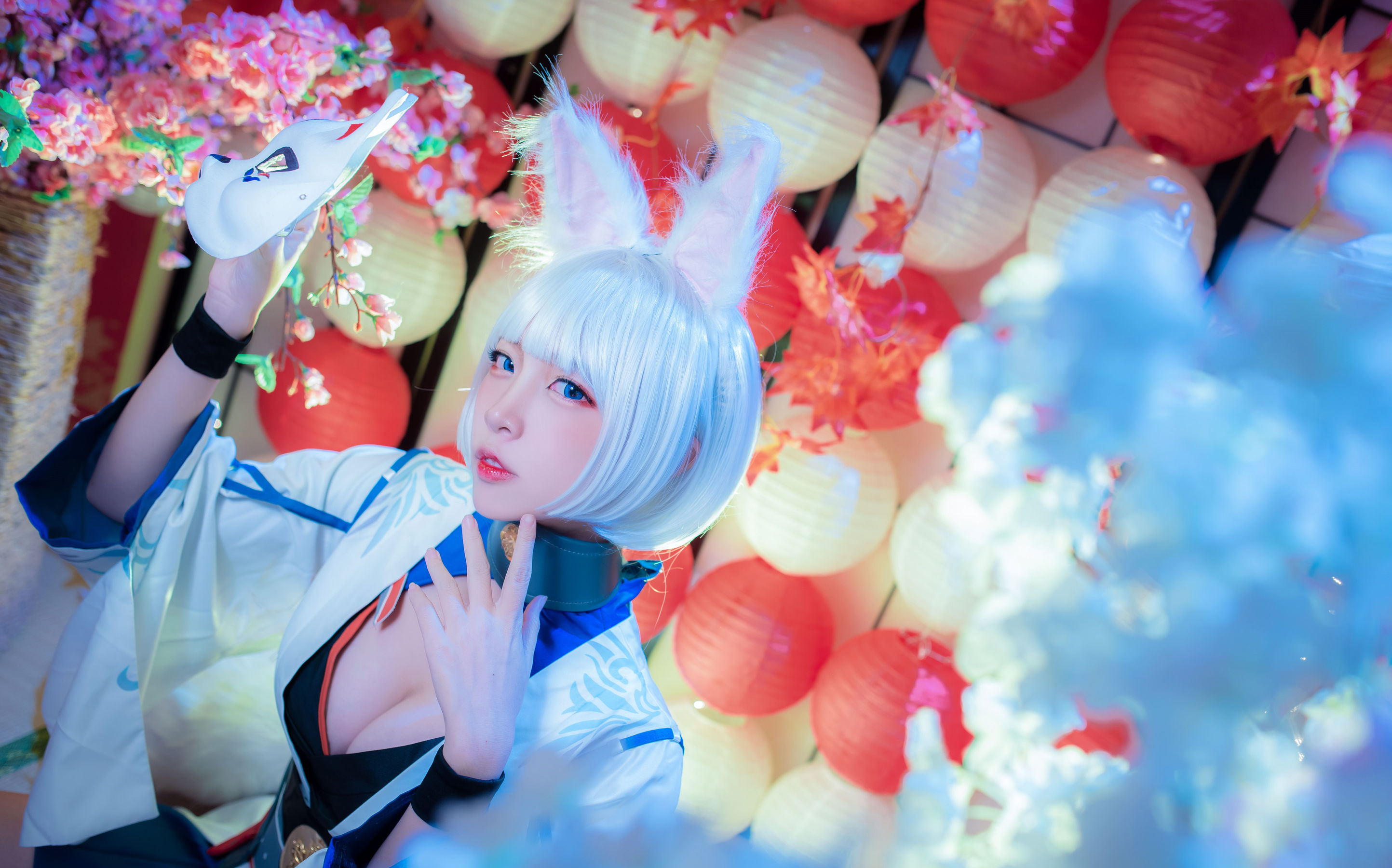[Cosplay写真] 人气Coser二佐Nisa – 碧蓝航线 加贺 Cosplay-第40张