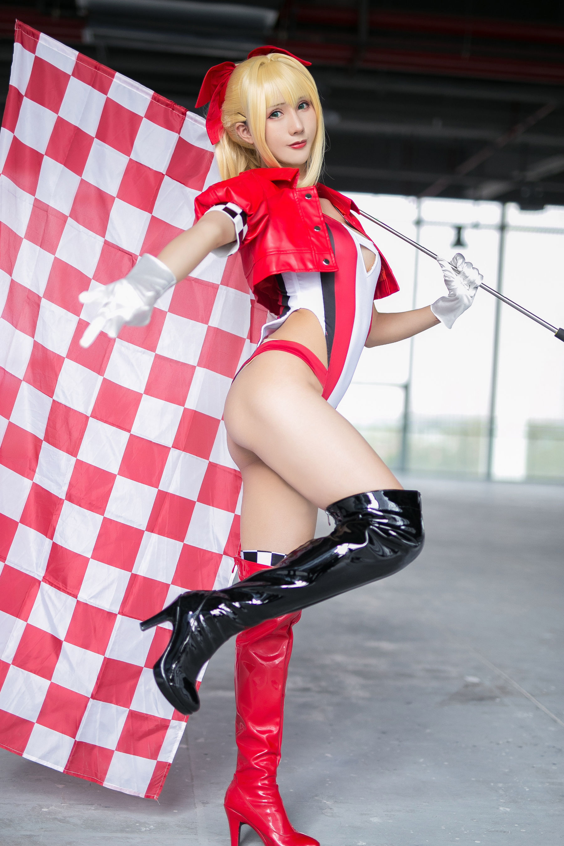 masaki雅祈 – Nero Claudius Race Queen Cosplay-第45张
