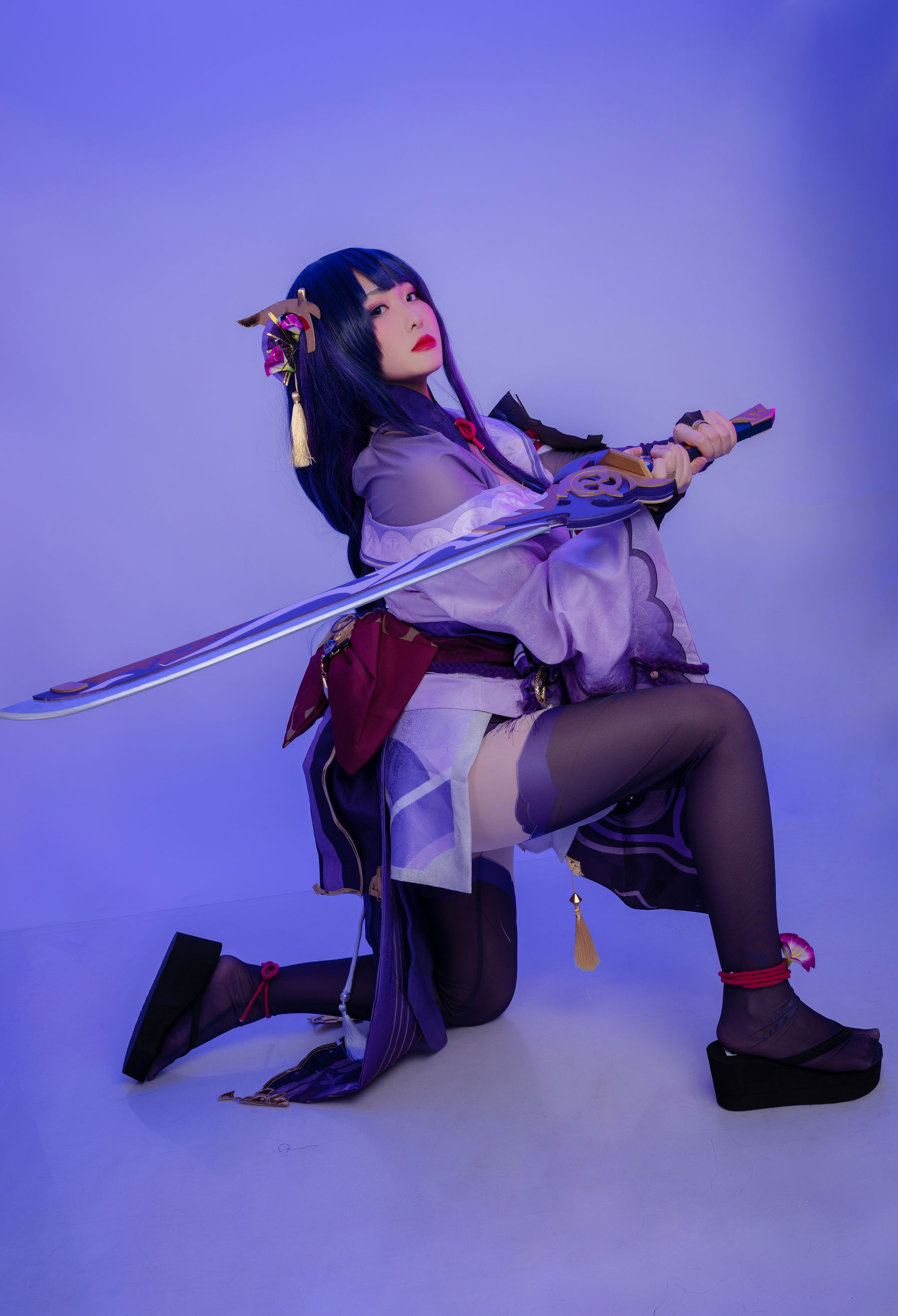 Sunnyvier – Raiden Shogun Cosplay-第45张